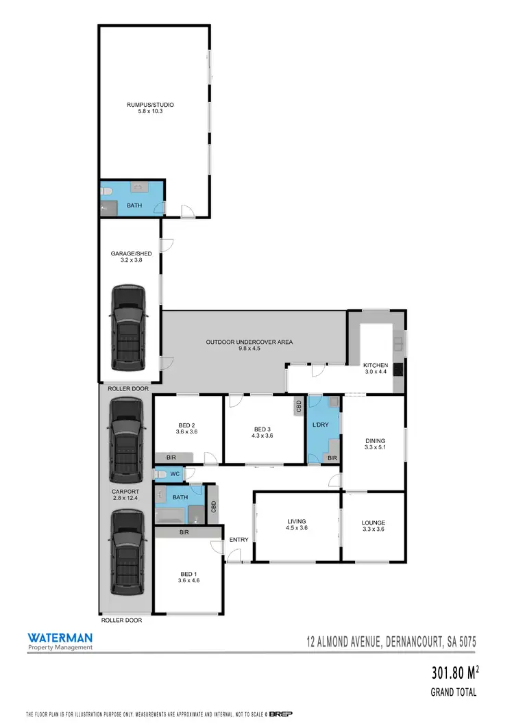 Floorplan of Homely house listing, 12 Almond Avenue, Dernancourt SA 5075