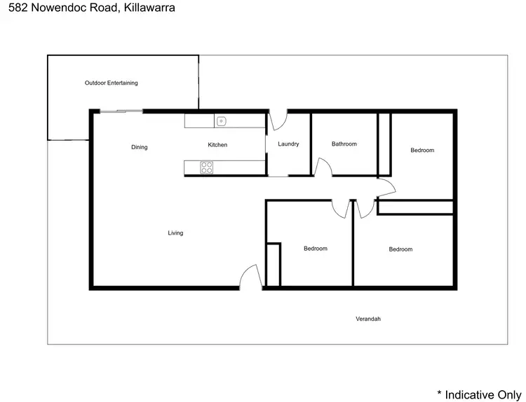 Floorplan of Homely rural property listing, 582 Nowendoc Road, Killawarra NSW 2429