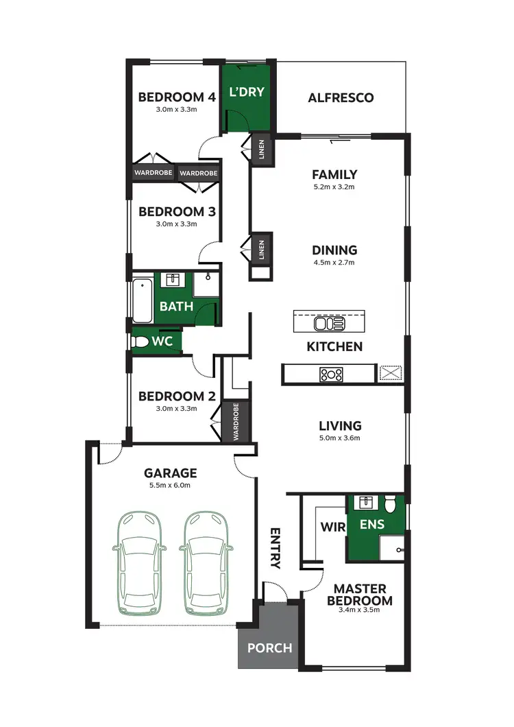 Floorplan of Homely house listing, 9 Paley Circuit, Mount Duneed VIC 3217
