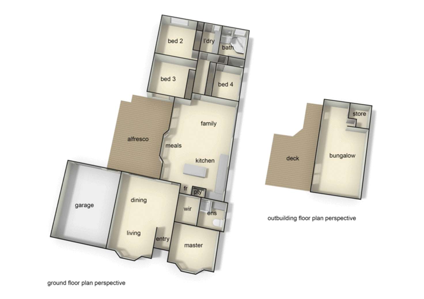Floorplan of Homely house listing, 12 Paul Grove, Beaconsfield Upper VIC 3808