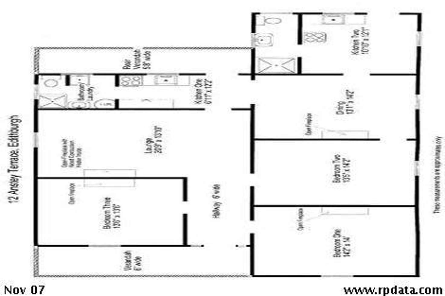 Floorplan of Homely house listing, 12 Anstey Terrace, Edithburgh SA 5583