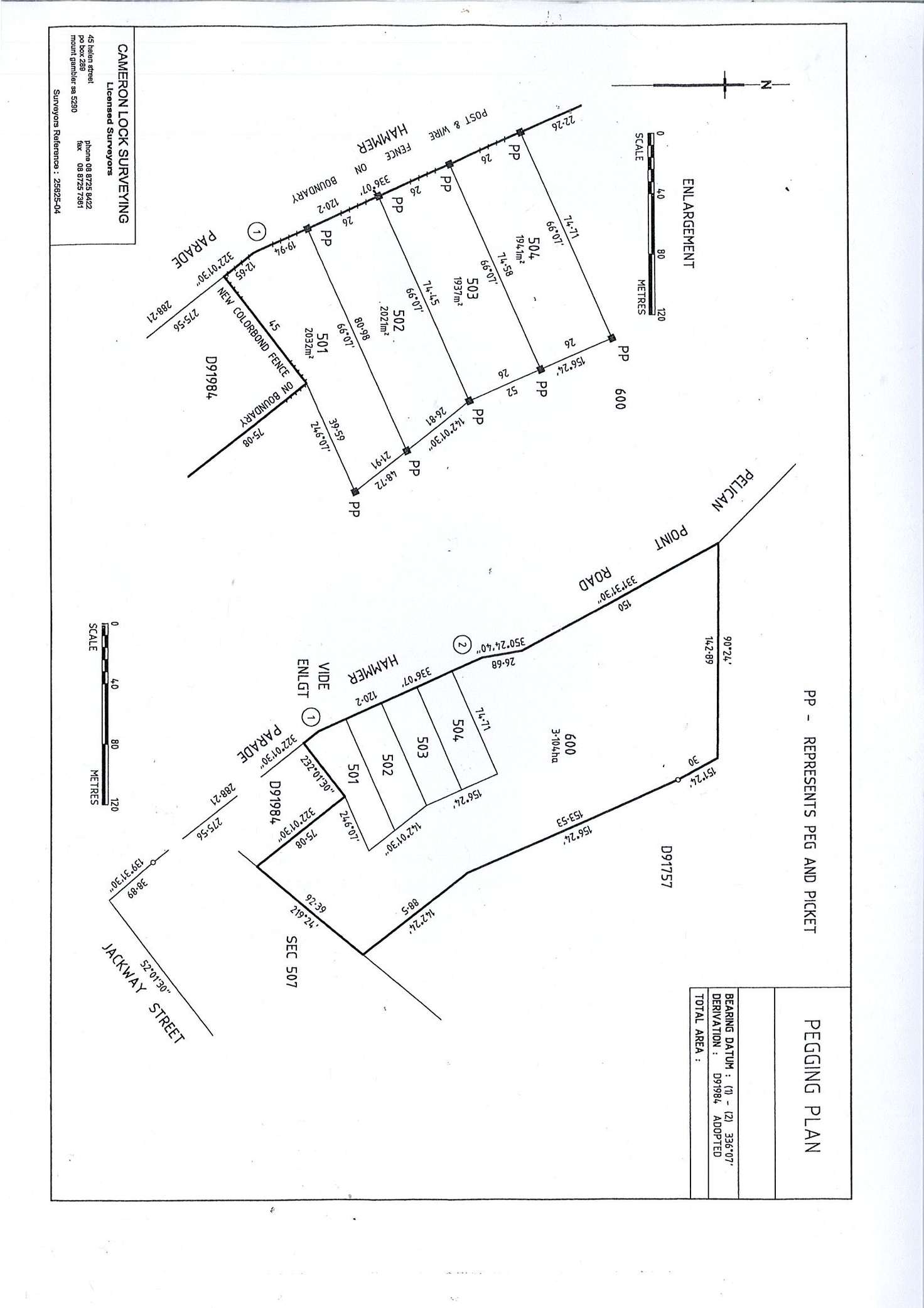 Floorplan of Homely residentialLand listing, LOT 501 Pelican Point Road, Blackfellows Caves SA 5291