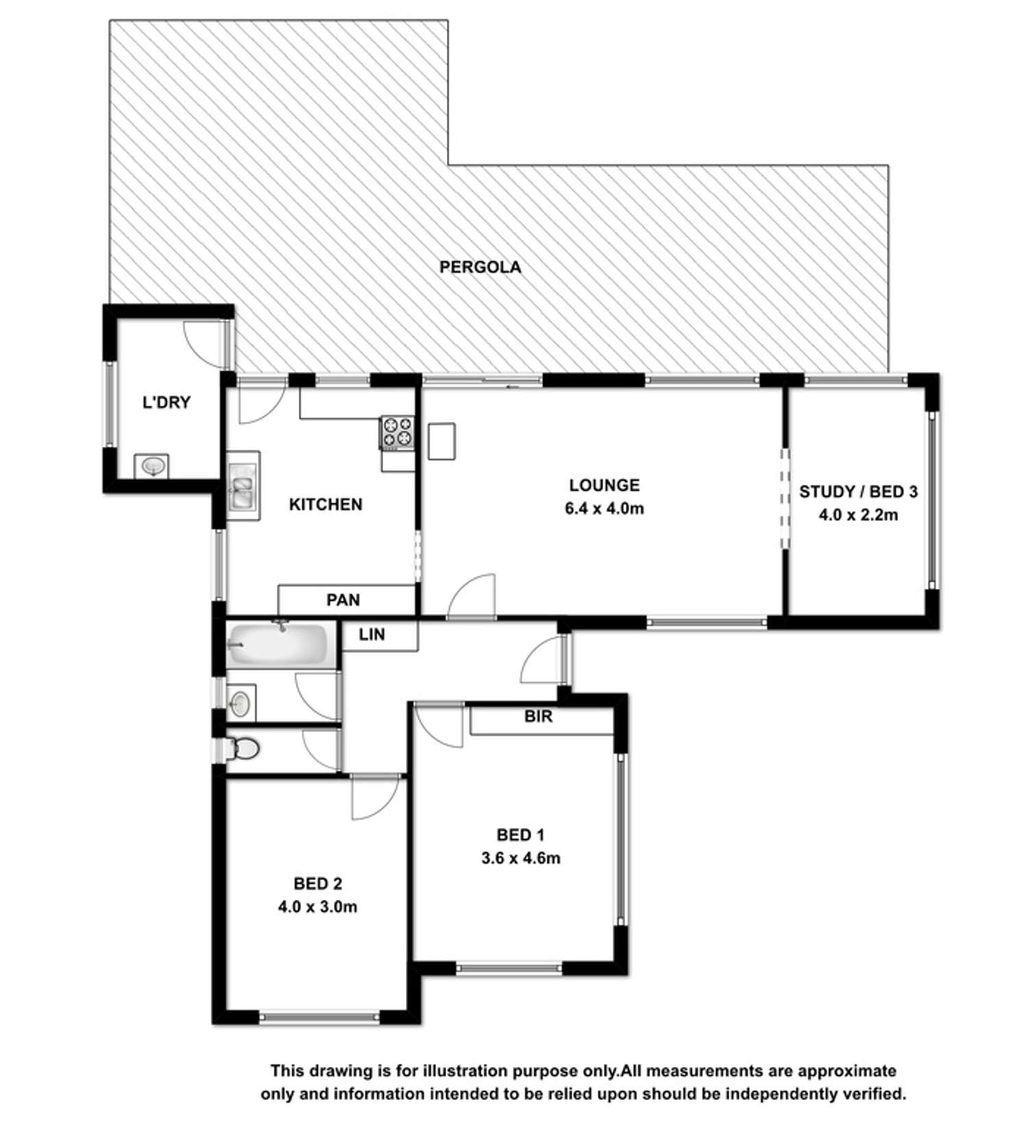 Floorplan of Homely house listing, 5 Aitken Street, Millicent SA 5280
