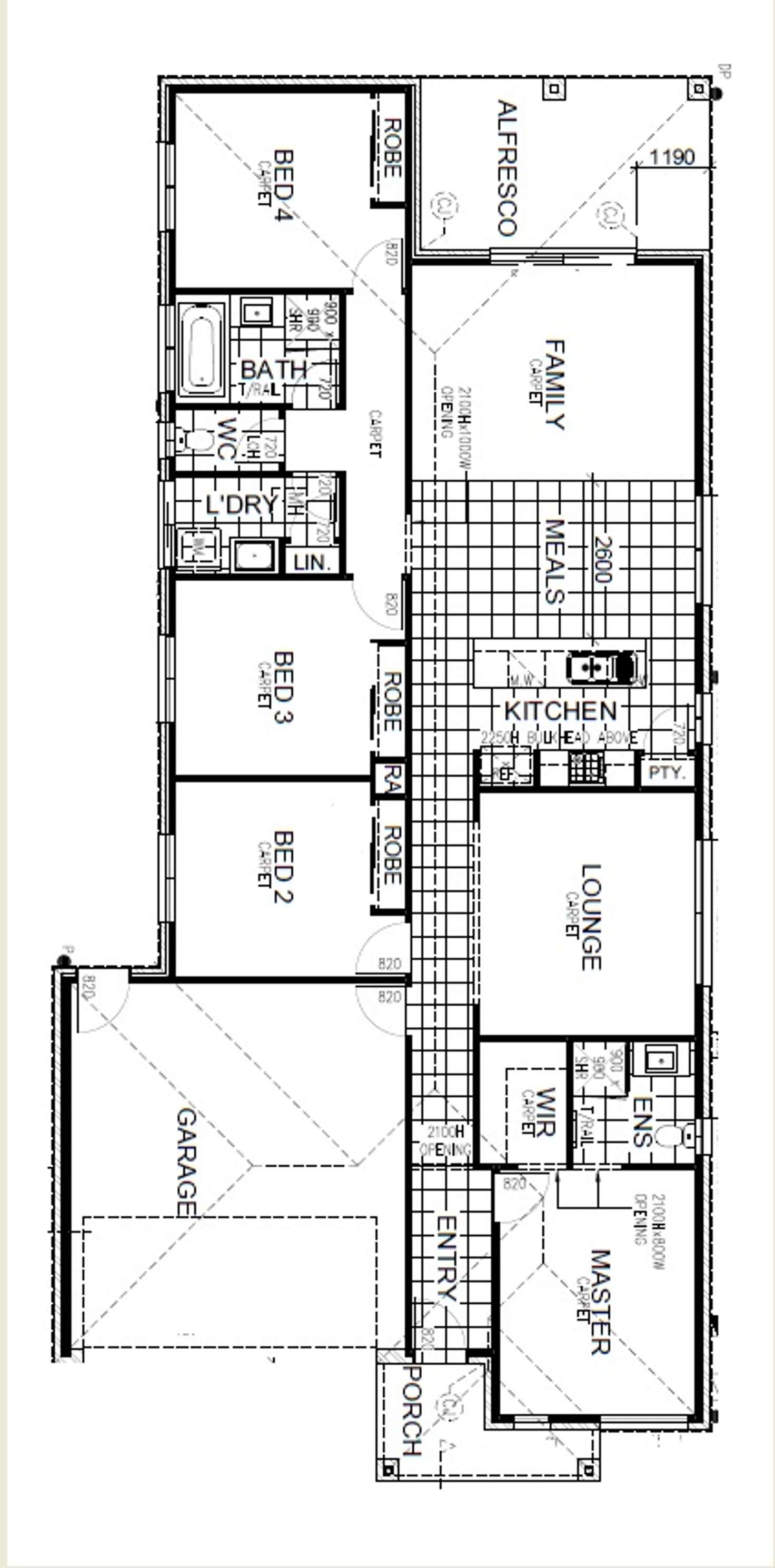 Floorplan of Homely house listing, 15 Alderstone Rise, Cranbourne East VIC 3977