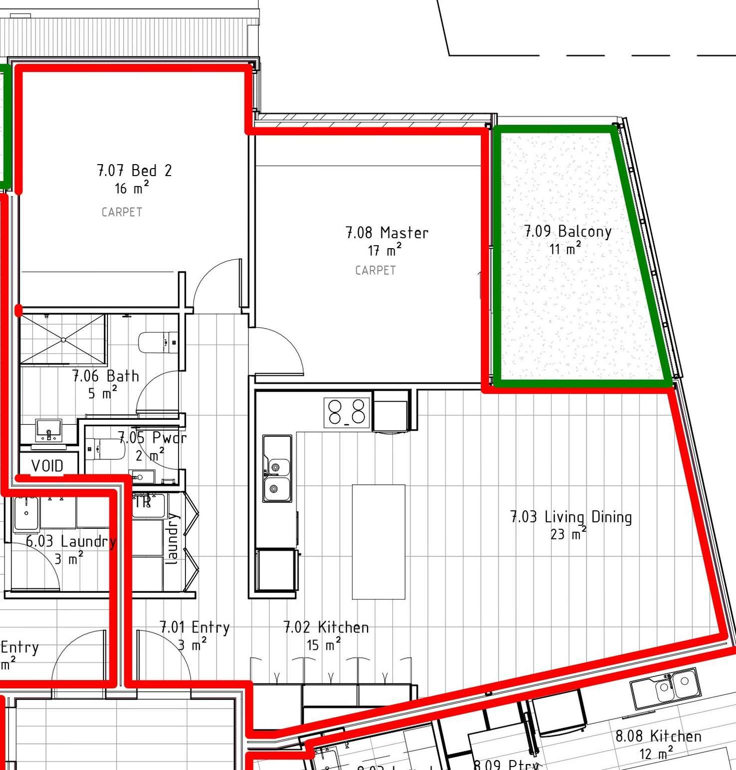 Floorplan of Homely unit listing, 103/6A McLaughlans Lane, Plenty VIC 3090