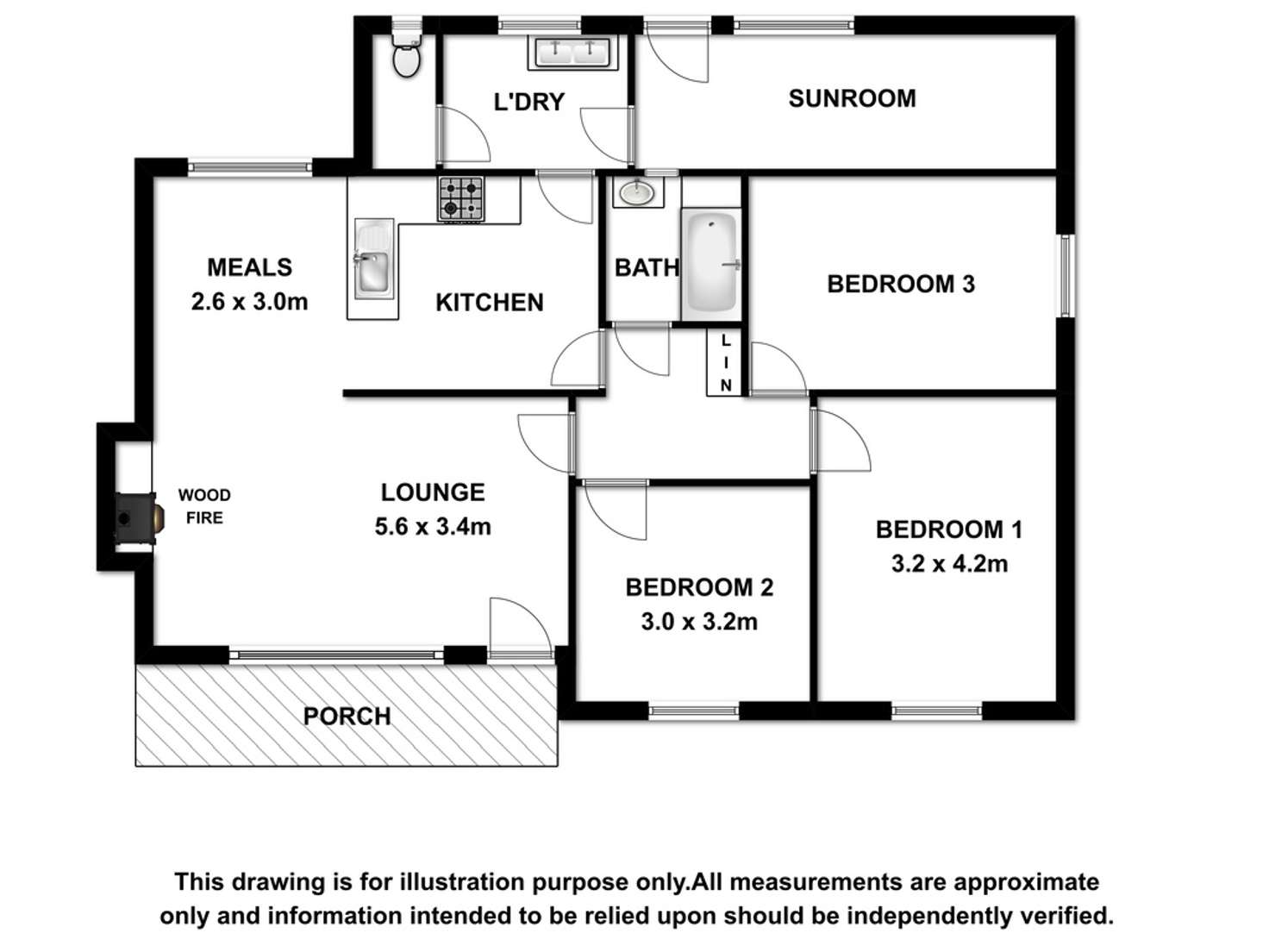 Floorplan of Homely house listing, 2 Holzgrefe street, Millicent SA 5280