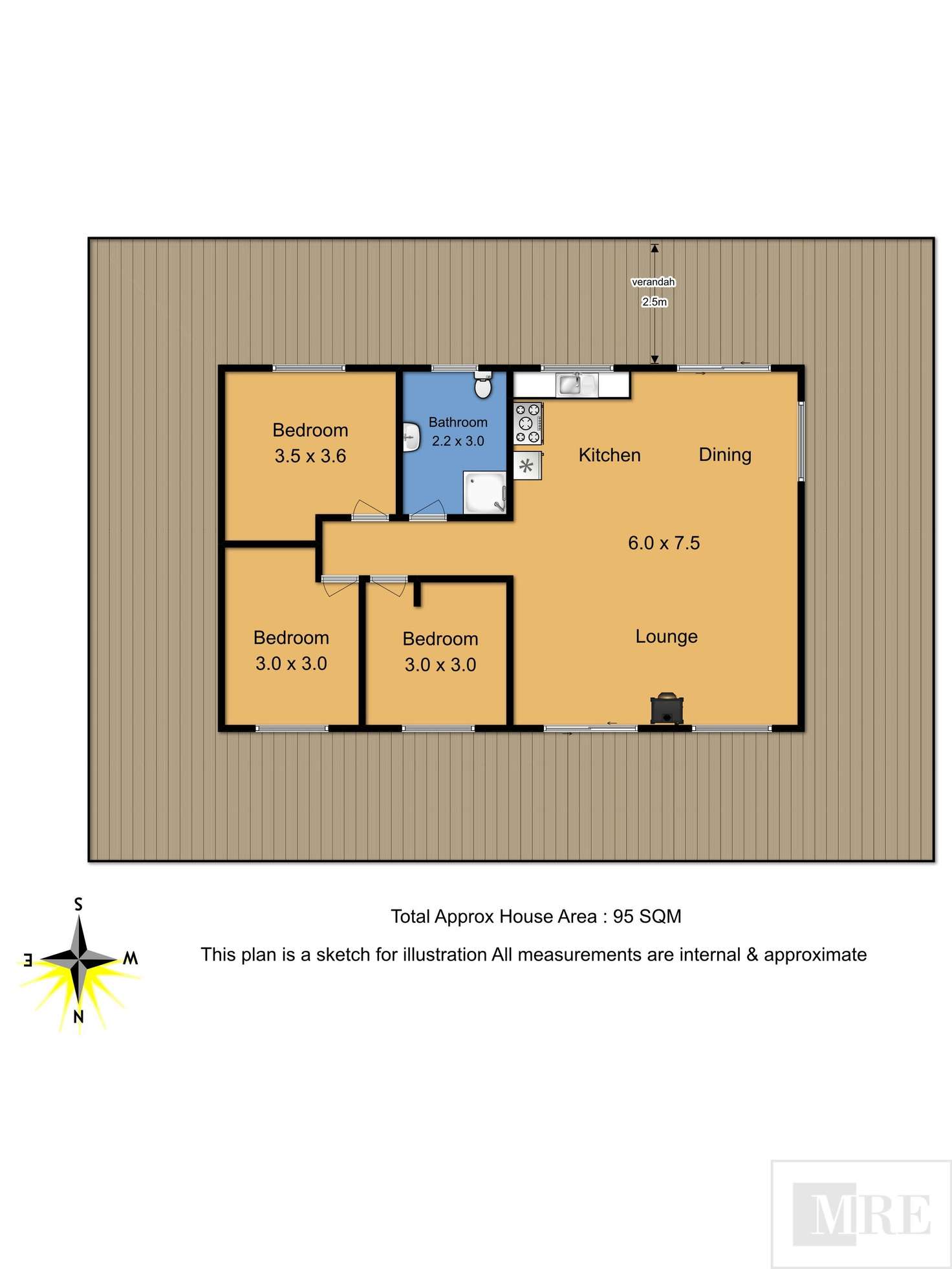 Floorplan of Homely lifestyle listing, 200 Melba Road, Barwite VIC 3722