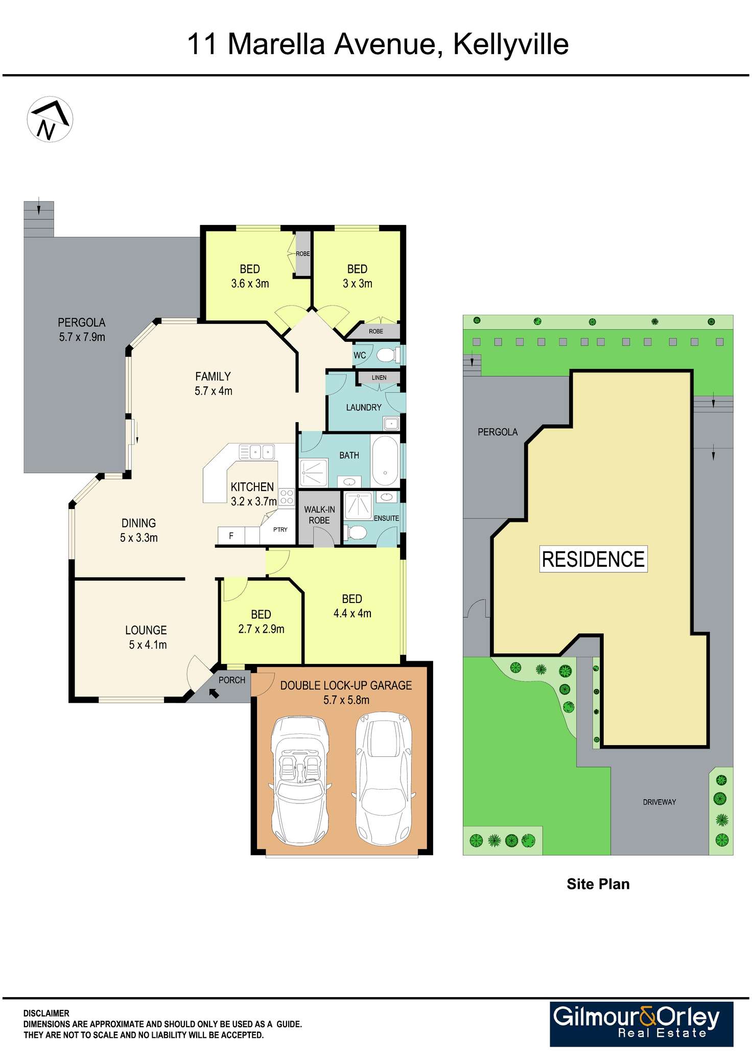 Floorplan of Homely house listing, 11 Marella Avenue, Kellyville NSW 2155