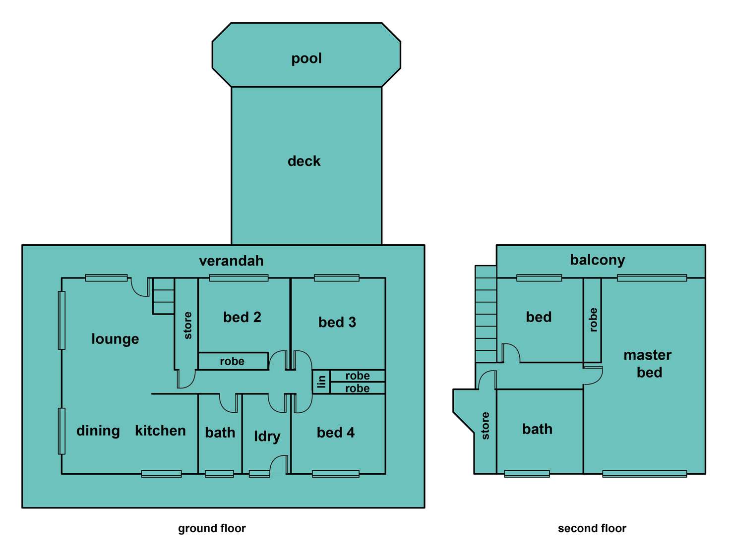 Floorplan of Homely lifestyle listing, 50 Callaghan Road, Berringa VIC 3351
