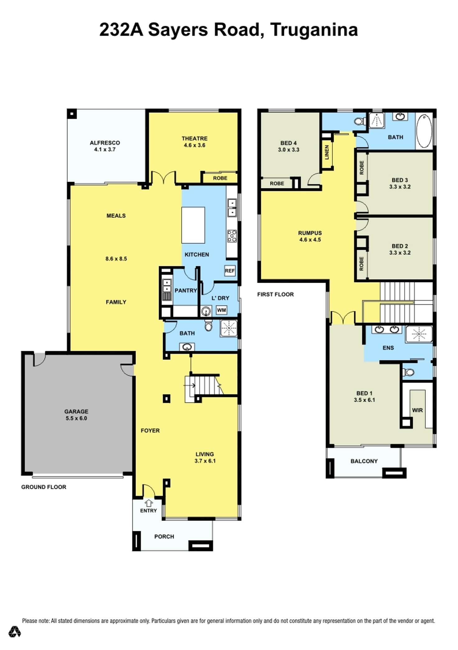 Floorplan of Homely house listing, 232A Sayers Road, Truganina VIC 3029