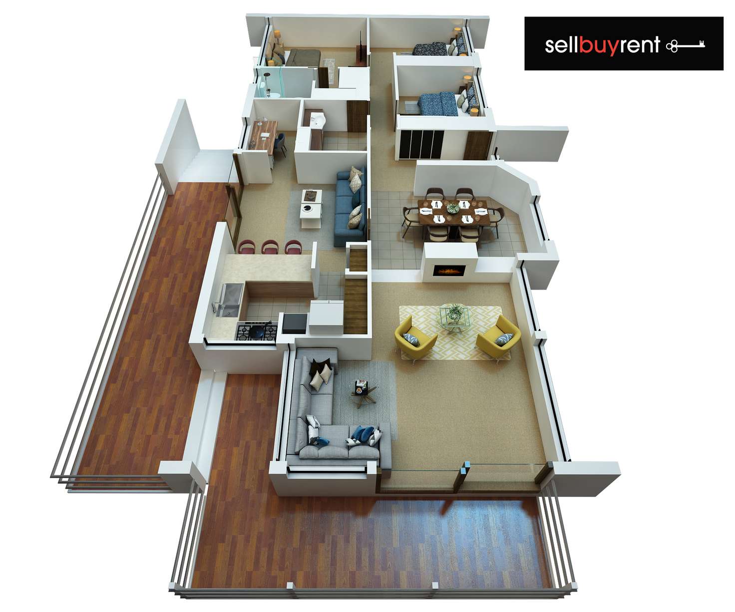 Floorplan of Homely house listing, 32 CRAIG DRIVE, Bellbridge VIC 3691