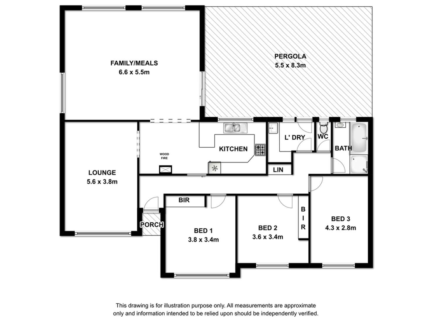 Floorplan of Homely house listing, 21 Grosser Street, Millicent SA 5280