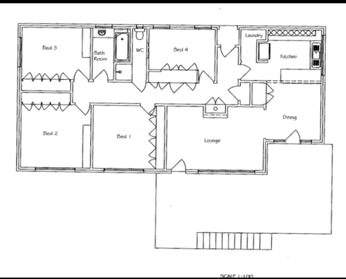 Floorplan of Homely house listing, 51 Bakewell Street, North Bendigo VIC 3550