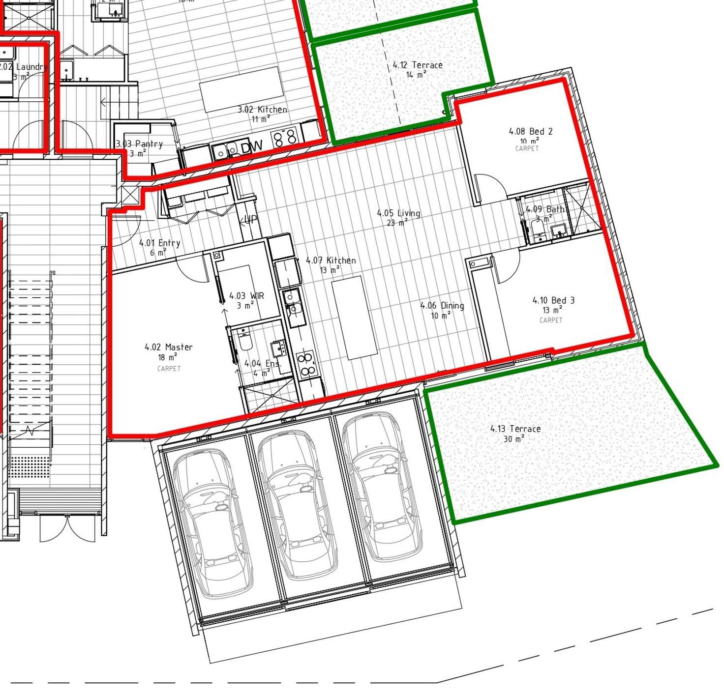 Floorplan of Homely unit listing, 4/6A McLaughlans Lane, Plenty VIC 3090