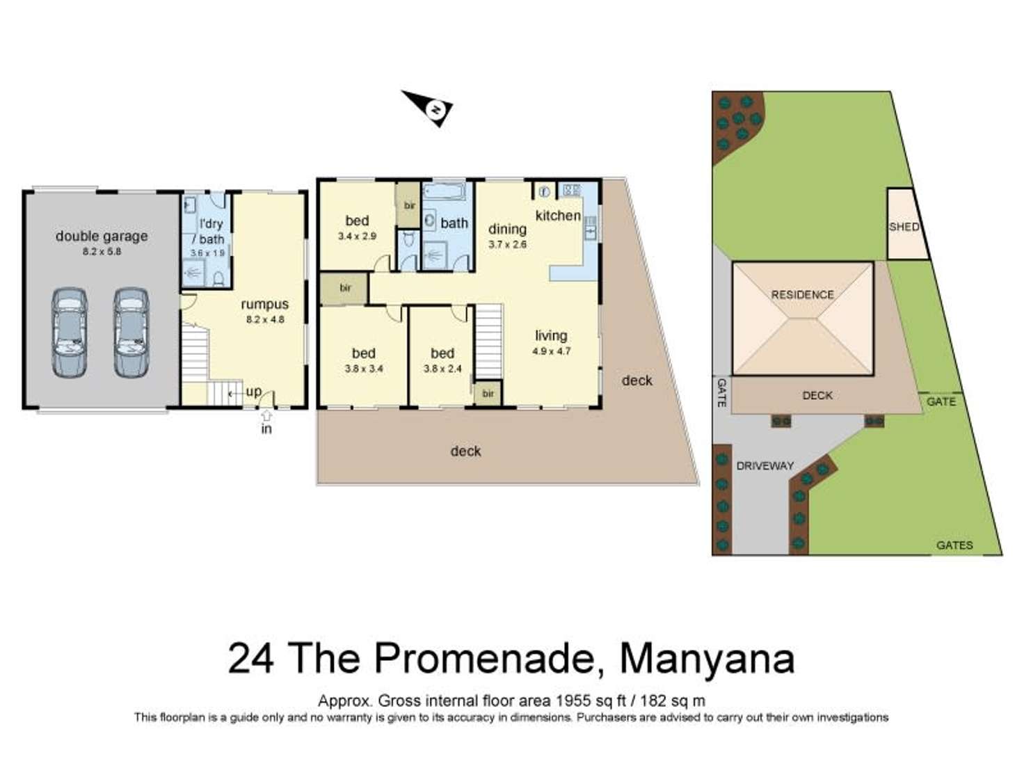 Floorplan of Homely house listing, 24 The Promenade, Manyana NSW 2539