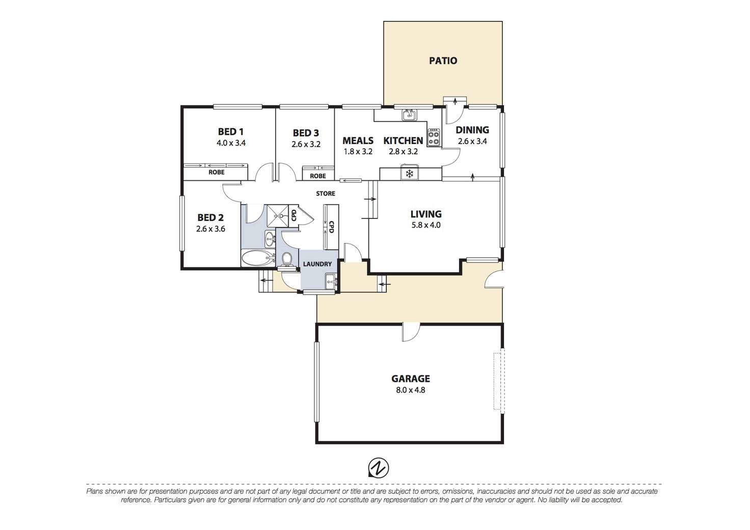 Floorplan of Homely house listing, 20 Iraga Avenue, West Wollongong NSW 2500