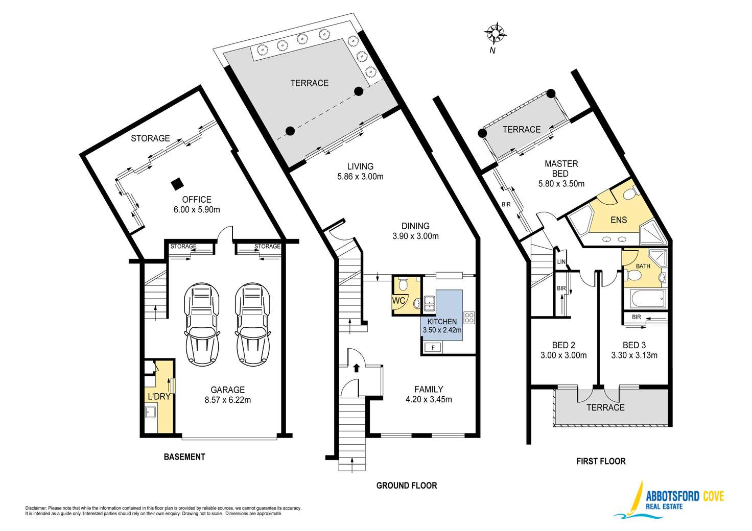 Floorplan of Homely terrace listing, 10 Figtree Avenue, Abbotsford NSW 2046