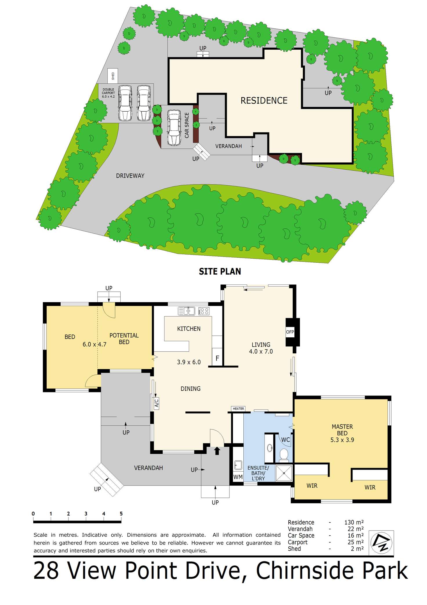 Floorplan of Homely house listing, 28 View Point Drive, Chirnside Park VIC 3116