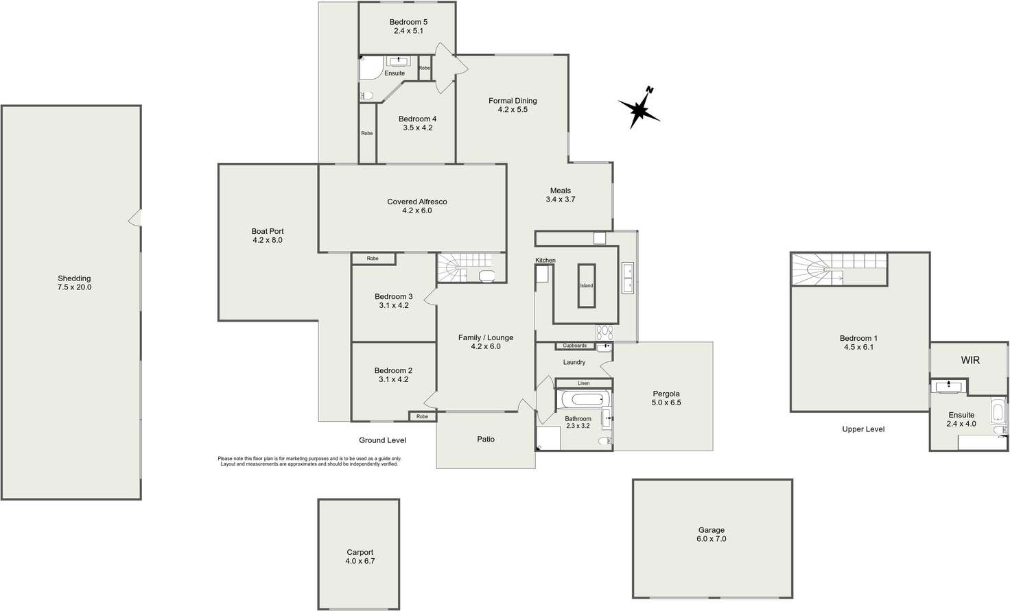 Floorplan of Homely house listing, 15 Alfred Court, Beachport SA 5280