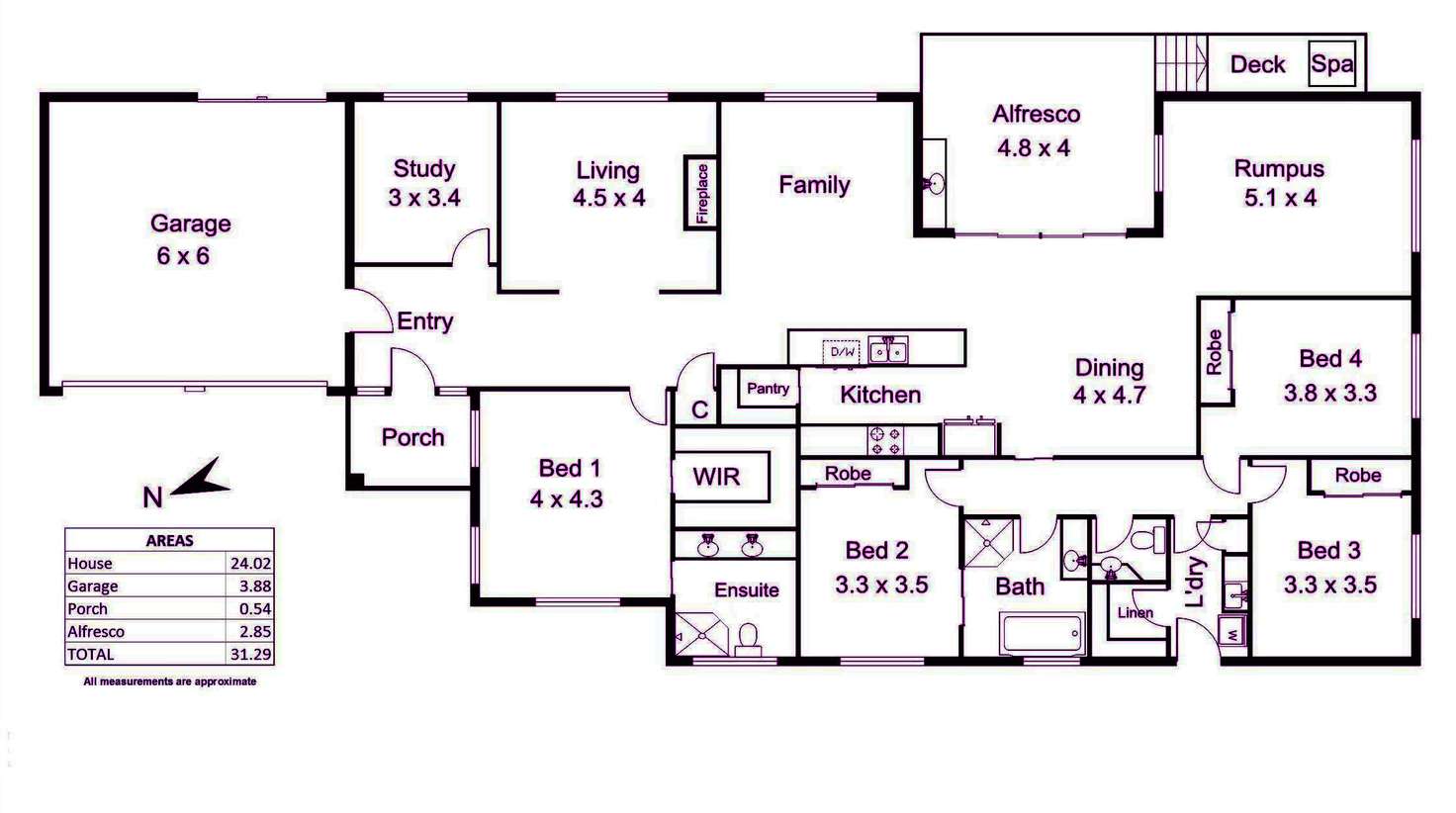 Floorplan of Homely house listing, 9 Hillview Court, Beaconsfield VIC 3807