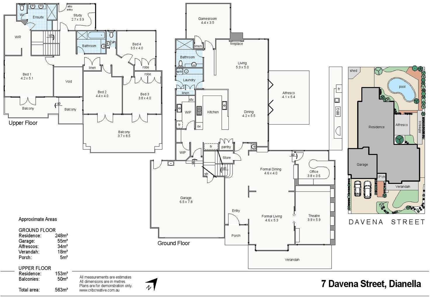 Floorplan of Homely house listing, 7 Davena Street, Dianella WA 6059