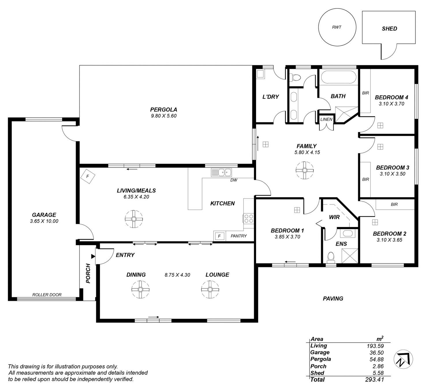 Floorplan of Homely house listing, 35 Lewis Avenue, Aldgate SA 5154