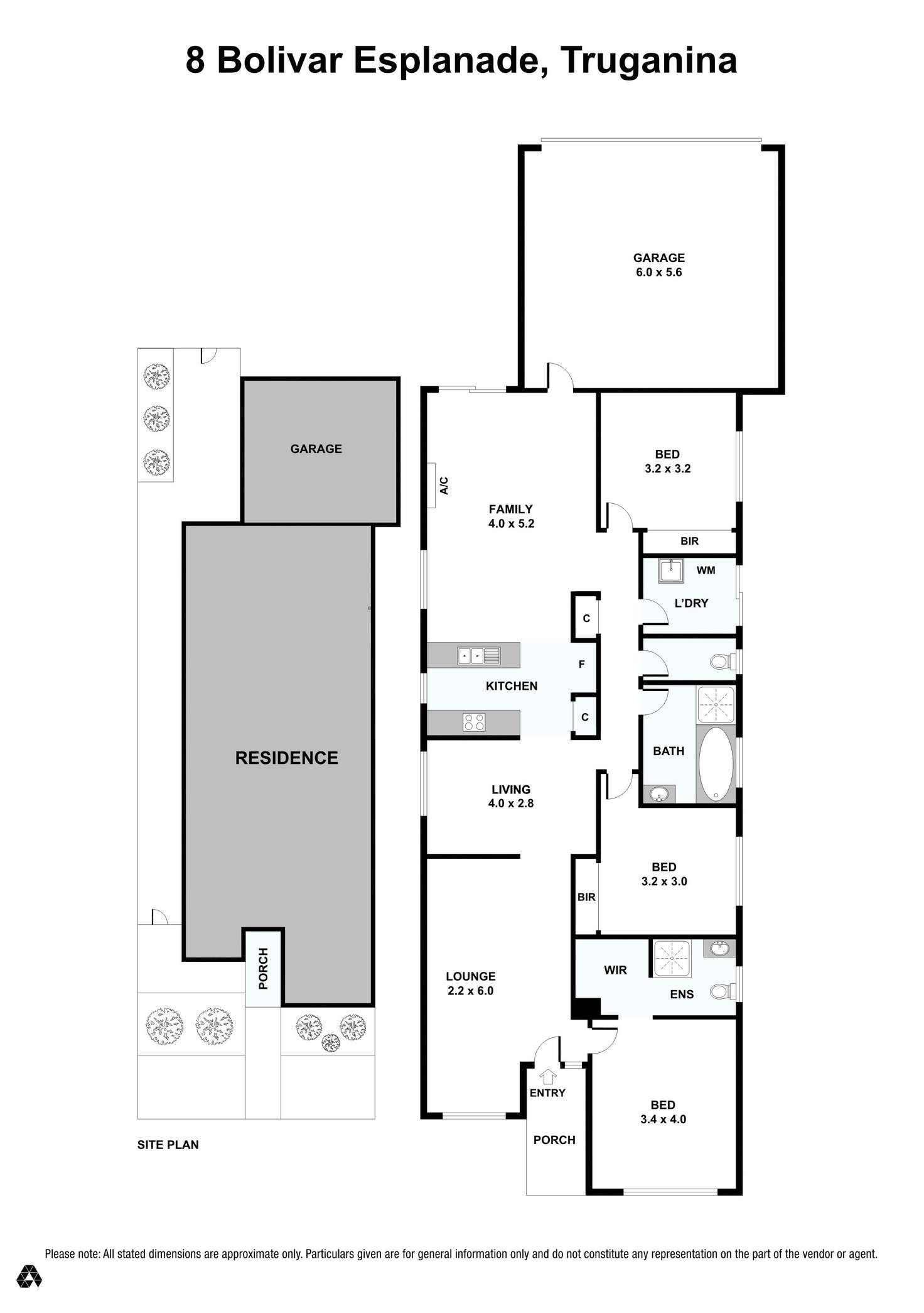 Floorplan of Homely house listing, 8 Bolivar Esplanade, Truganina VIC 3029