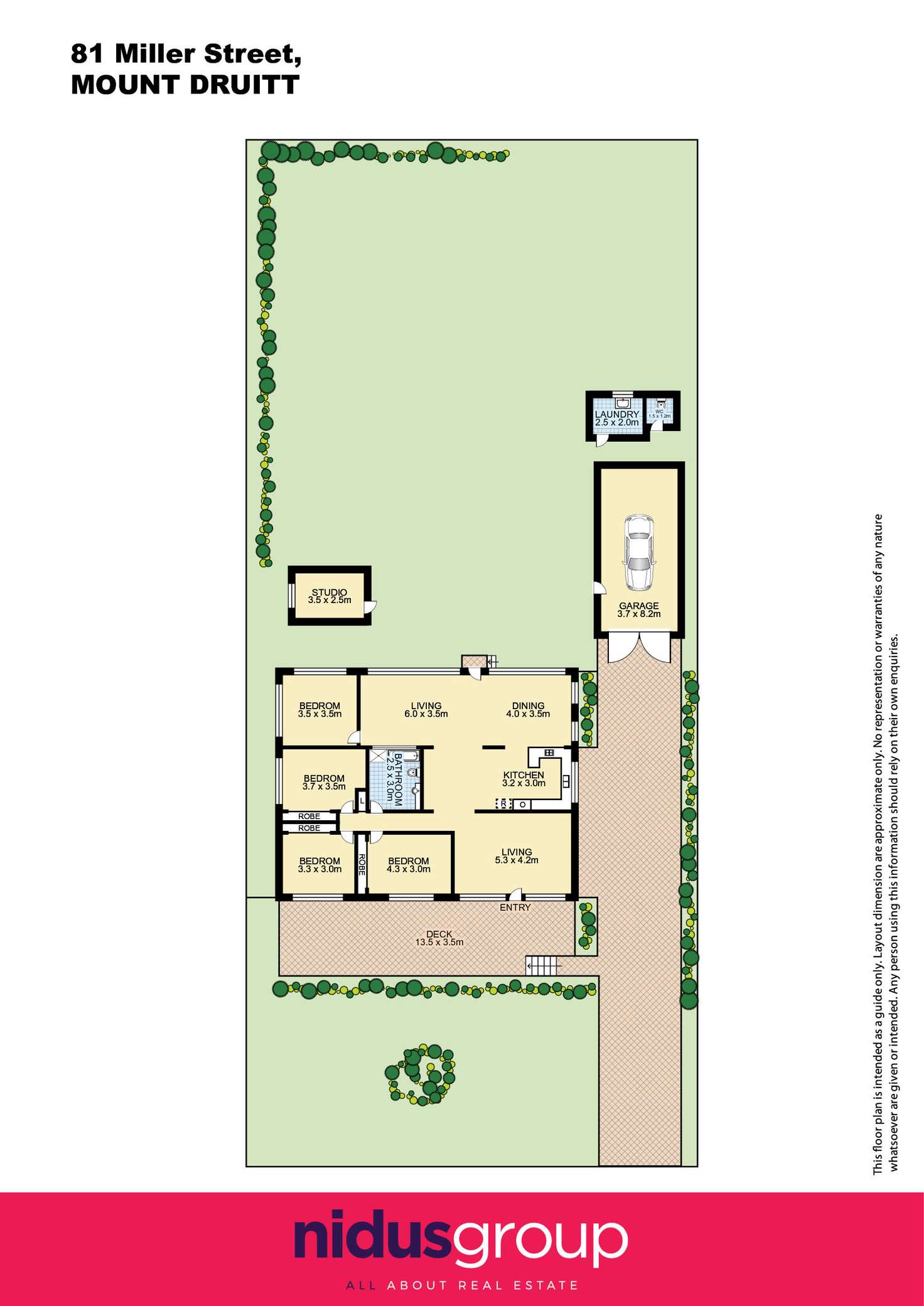 Floorplan of Homely house listing, 81 Miller Street, Mount Druitt NSW 2770