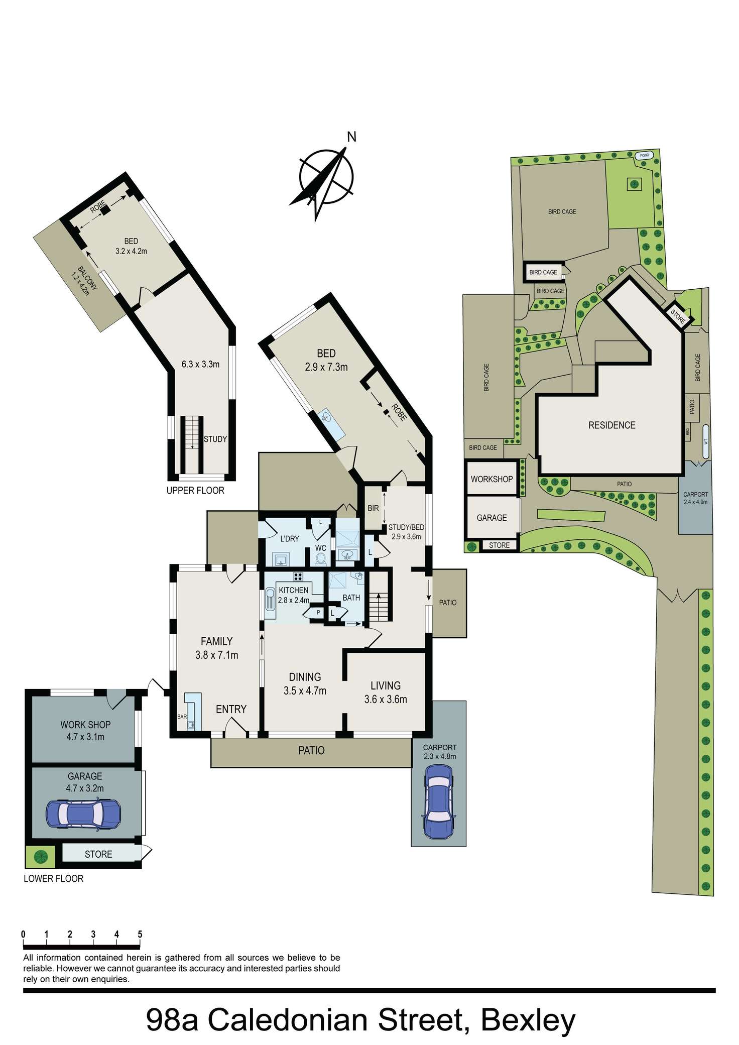 Floorplan of Homely house listing, 98A Caledonian Street, Bexley NSW 2207