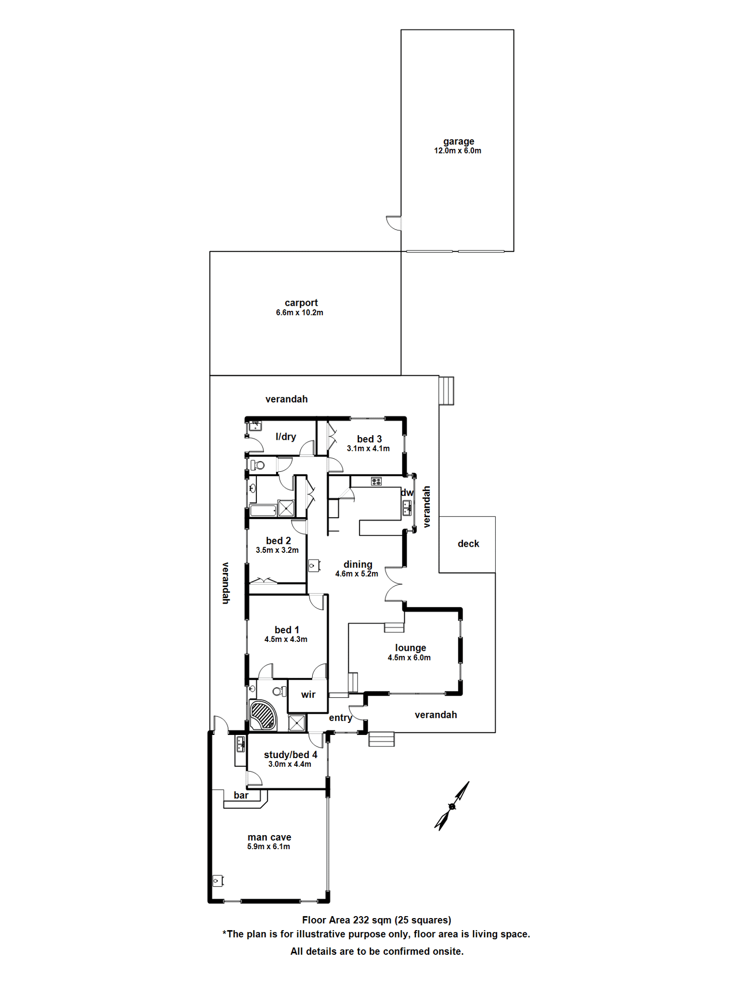 Floorplan of Homely house listing, 23 Rosebank Lane, Beaconsfield Upper VIC 3808