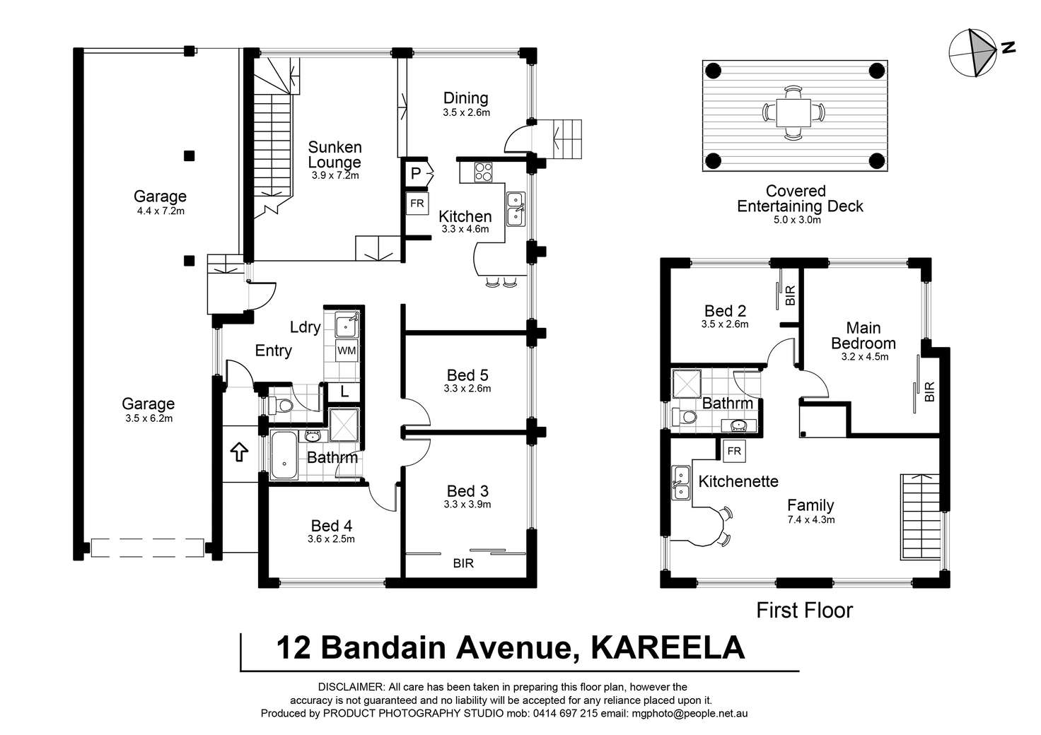 Floorplan of Homely house listing, 12 Bandain Avenue, Kareela NSW 2232