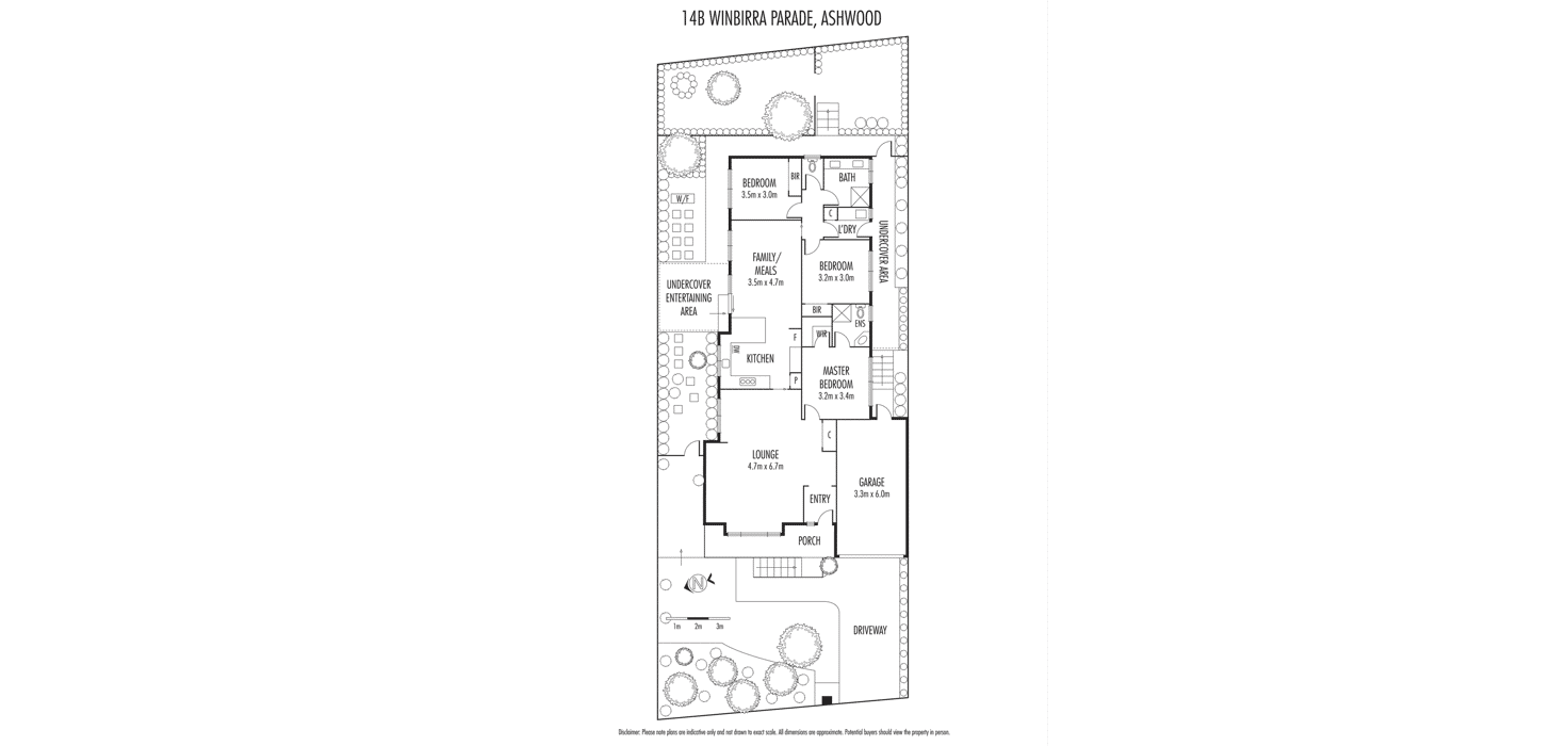 Floorplan of Homely house listing, 14B Winbirra Parade, Ashwood VIC 3147