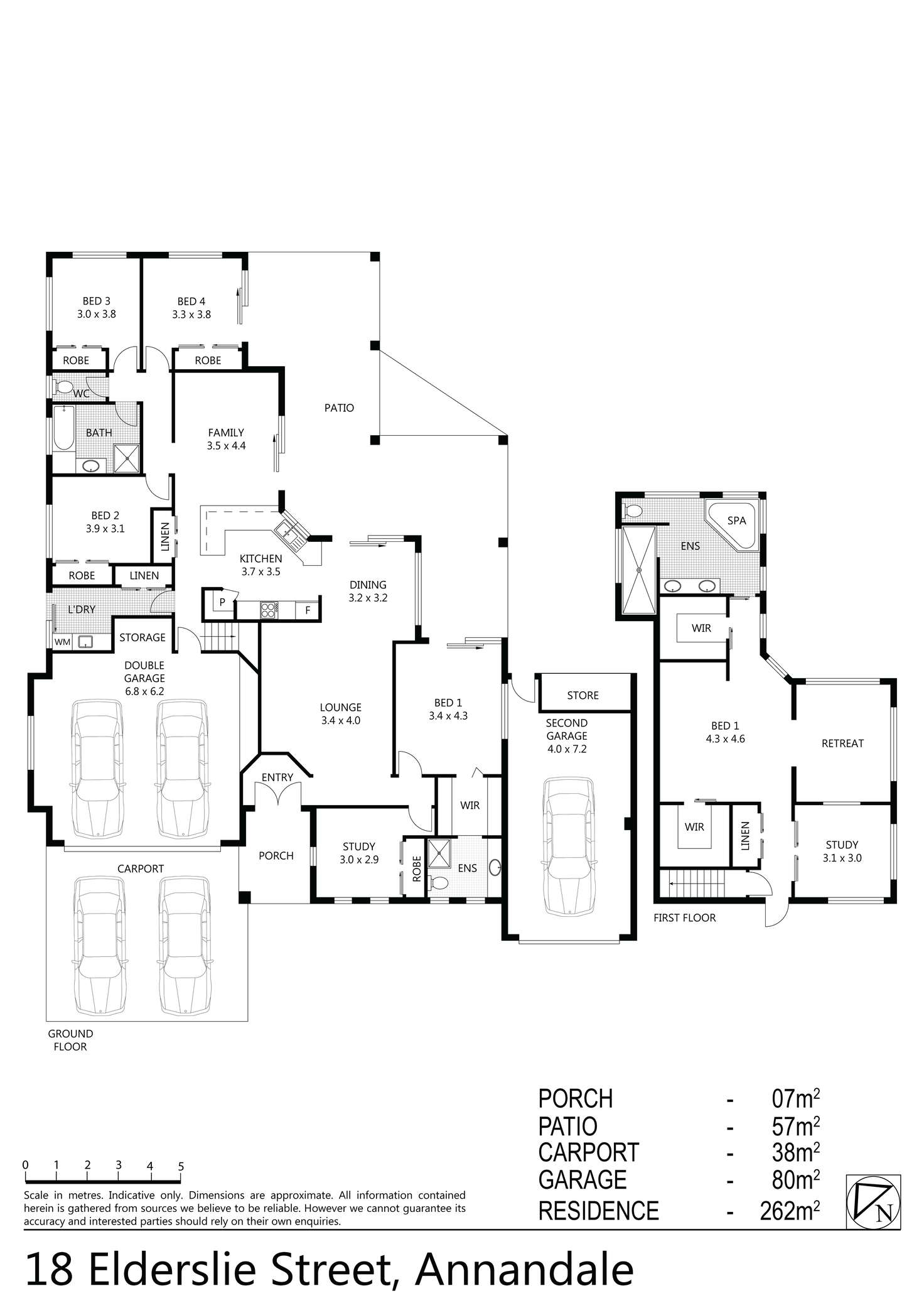 Floorplan of Homely house listing, 18 Elderslie Street, Annandale QLD 4814