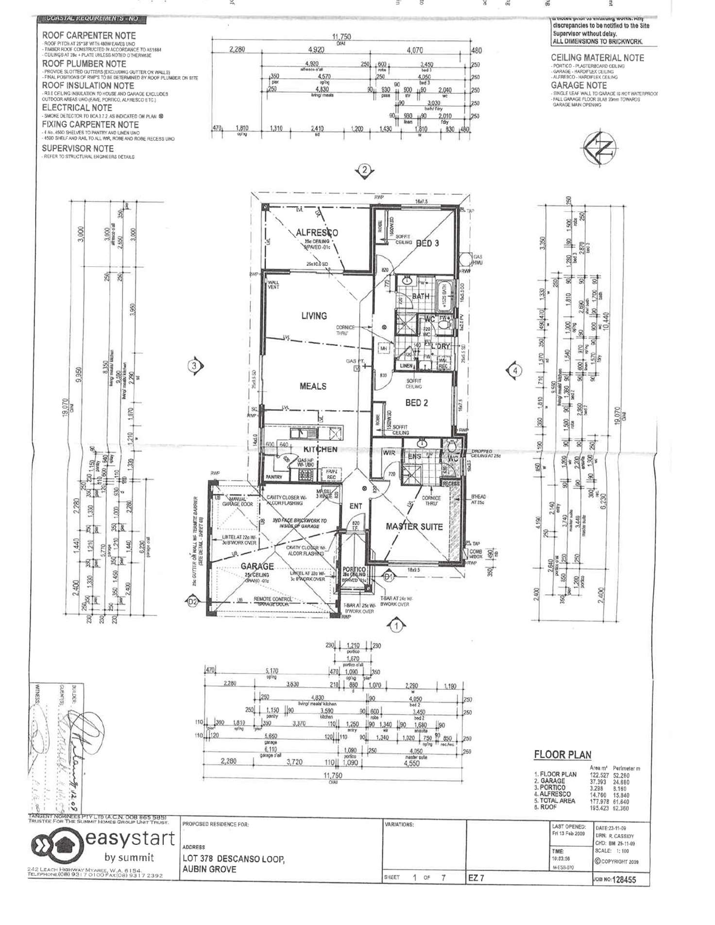Floorplan of Homely house listing, 15 Descanso Loop, Aubin Grove WA 6164
