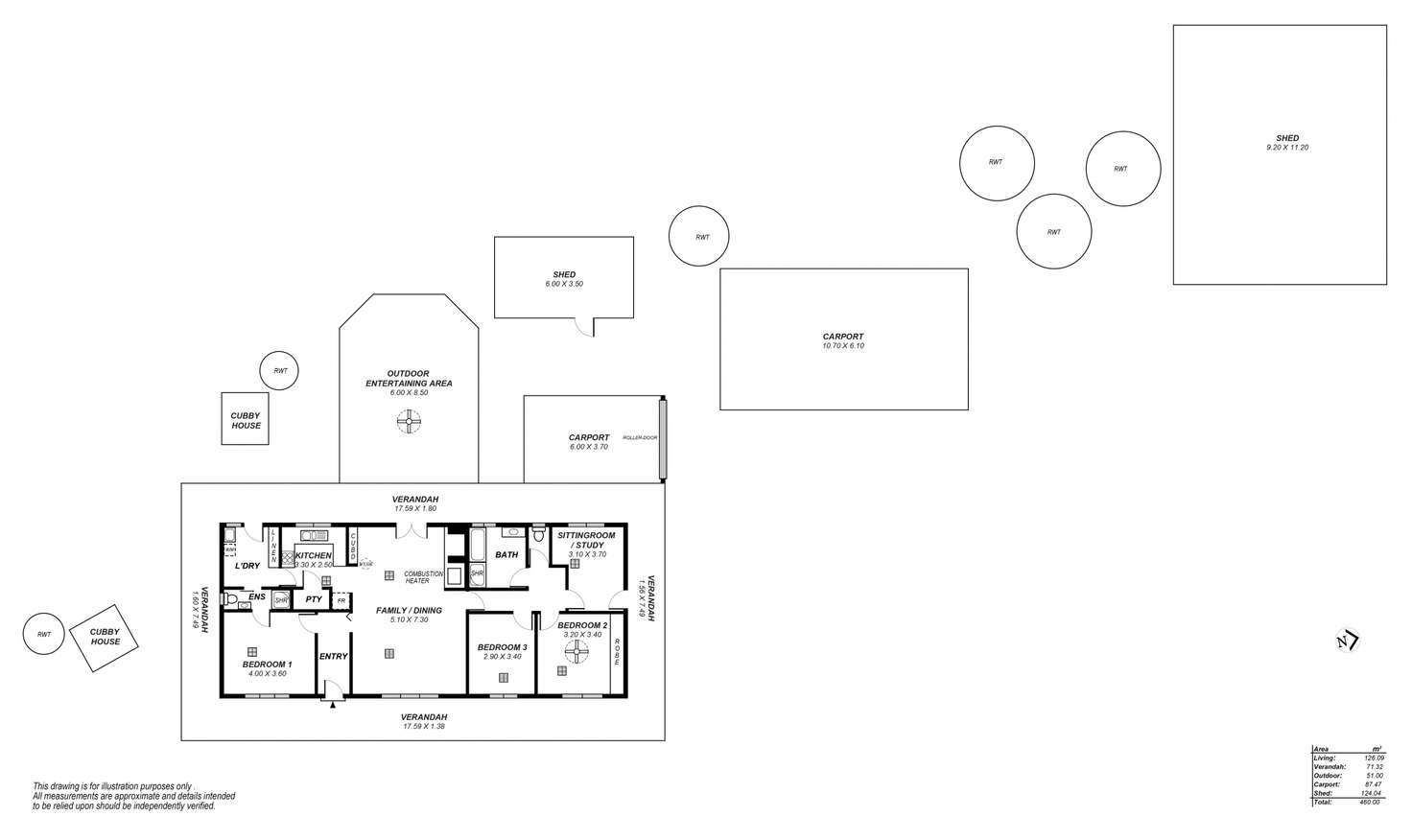 Floorplan of Homely house listing, 61A Cromer Road, Birdwood SA 5234