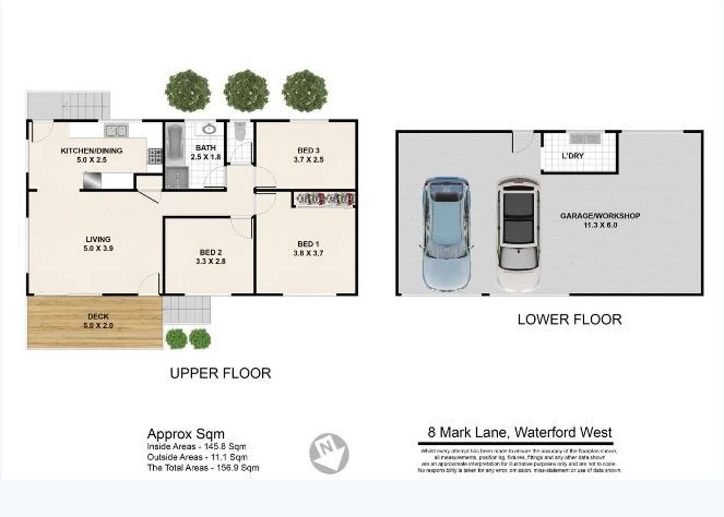 Floorplan of Homely house listing, 8 Mark Lane, Waterford West QLD 4133