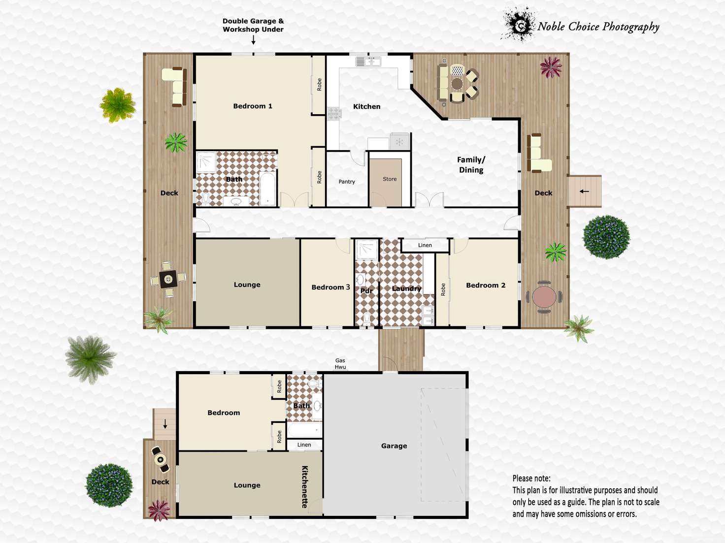 Floorplan of Homely house listing, 125-127 William Humphreys Drive, Mundoolun QLD 4285