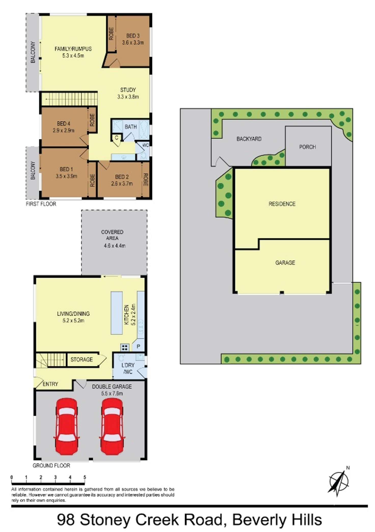 Floorplan of Homely house listing, 98 Stoney Creek Road, Beverly Hills NSW 2209