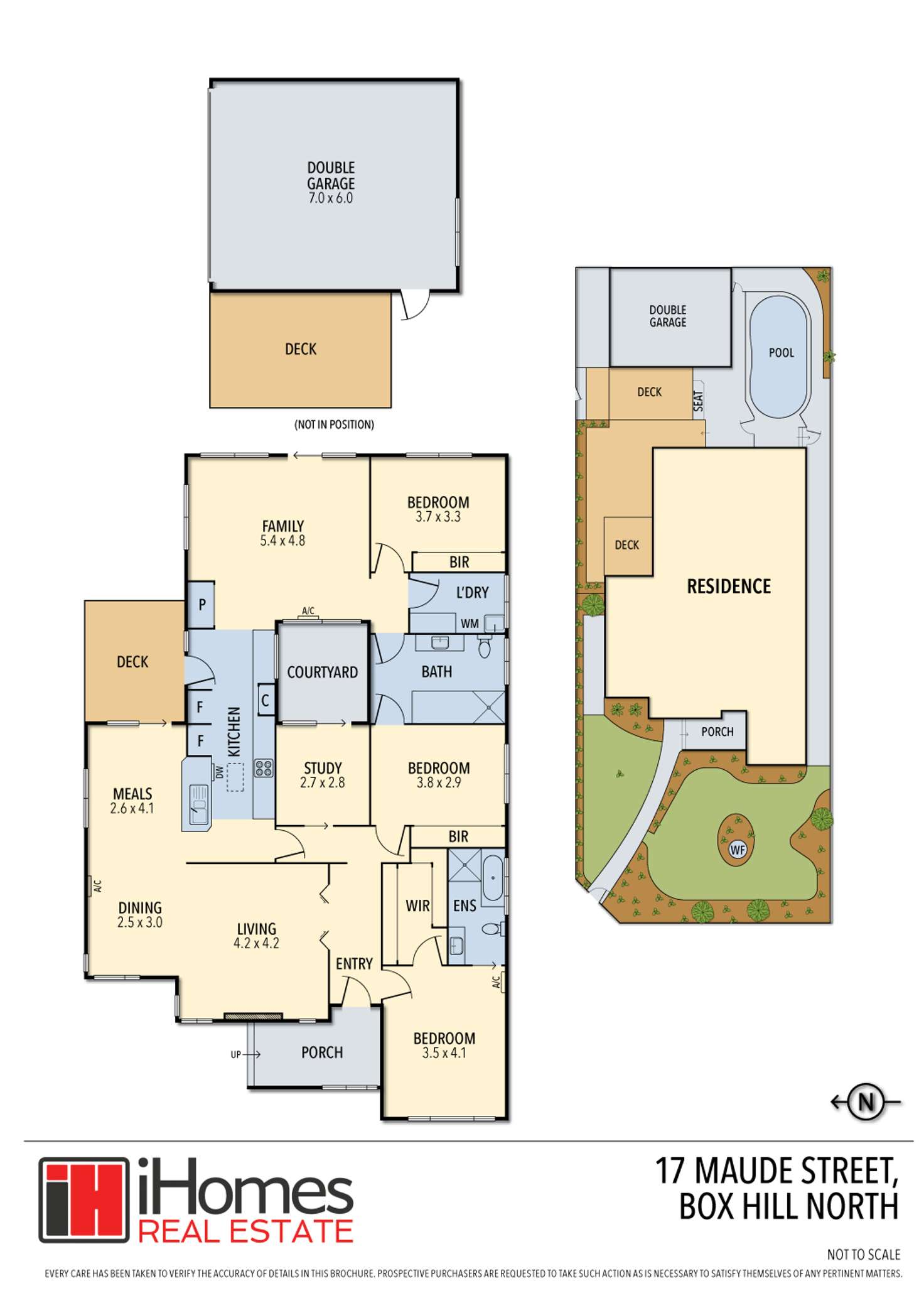 Floorplan of Homely house listing, 17 Maude Street, Box Hill North VIC 3129