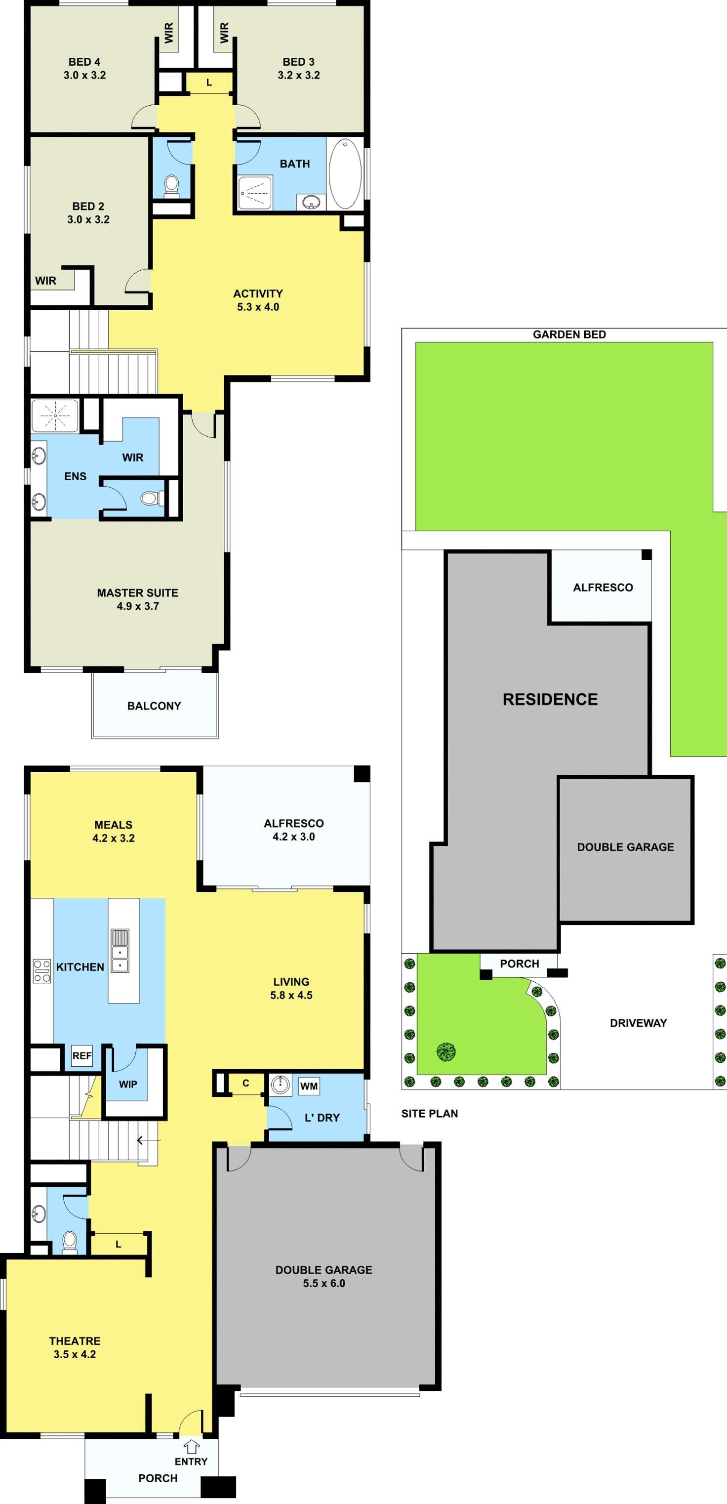 Floorplan of Homely house listing, 28 Terra Firma Circuit, Clyde VIC 3978