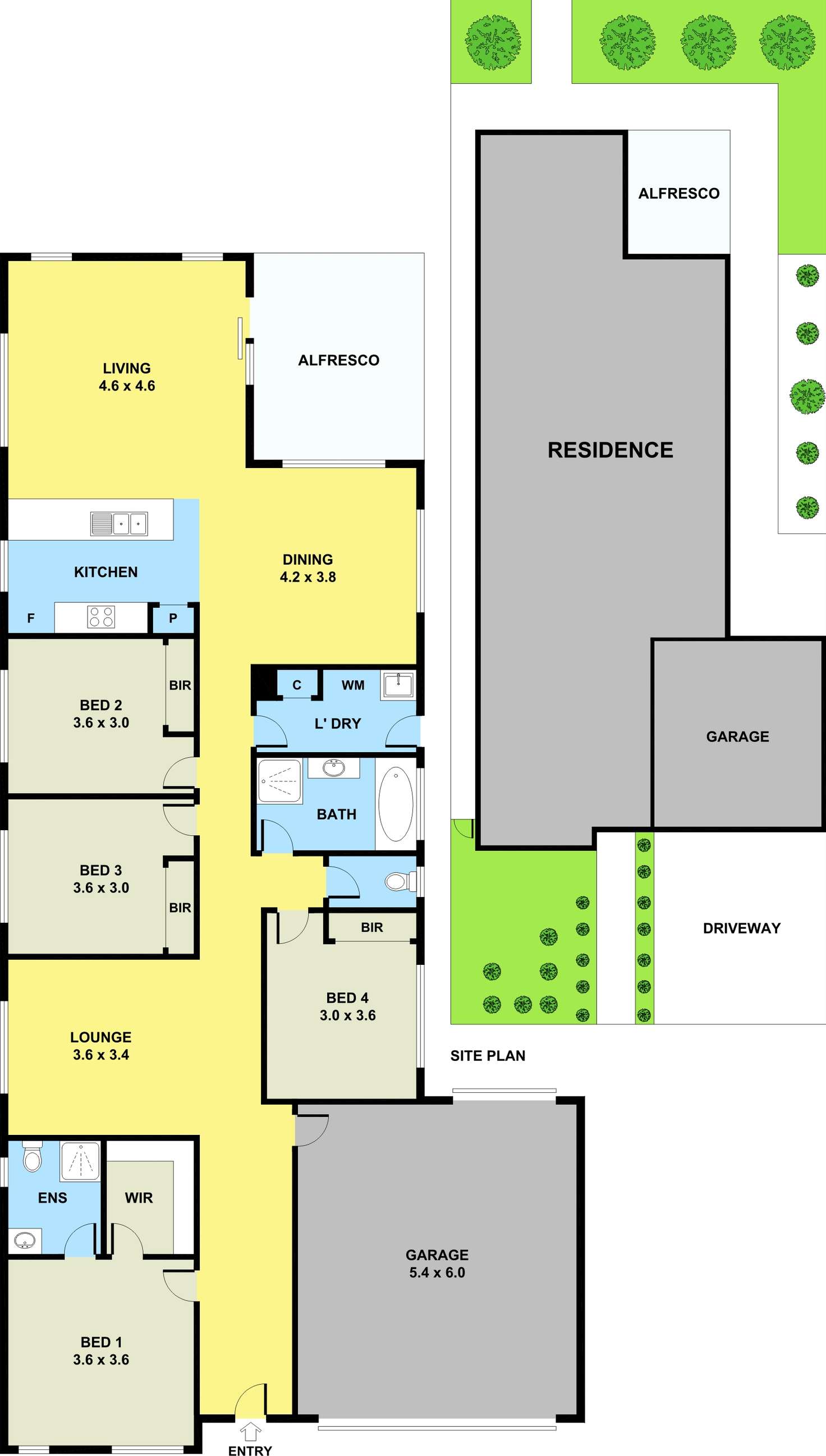 Floorplan of Homely house listing, 21 Barwon Street, Clyde North VIC 3978