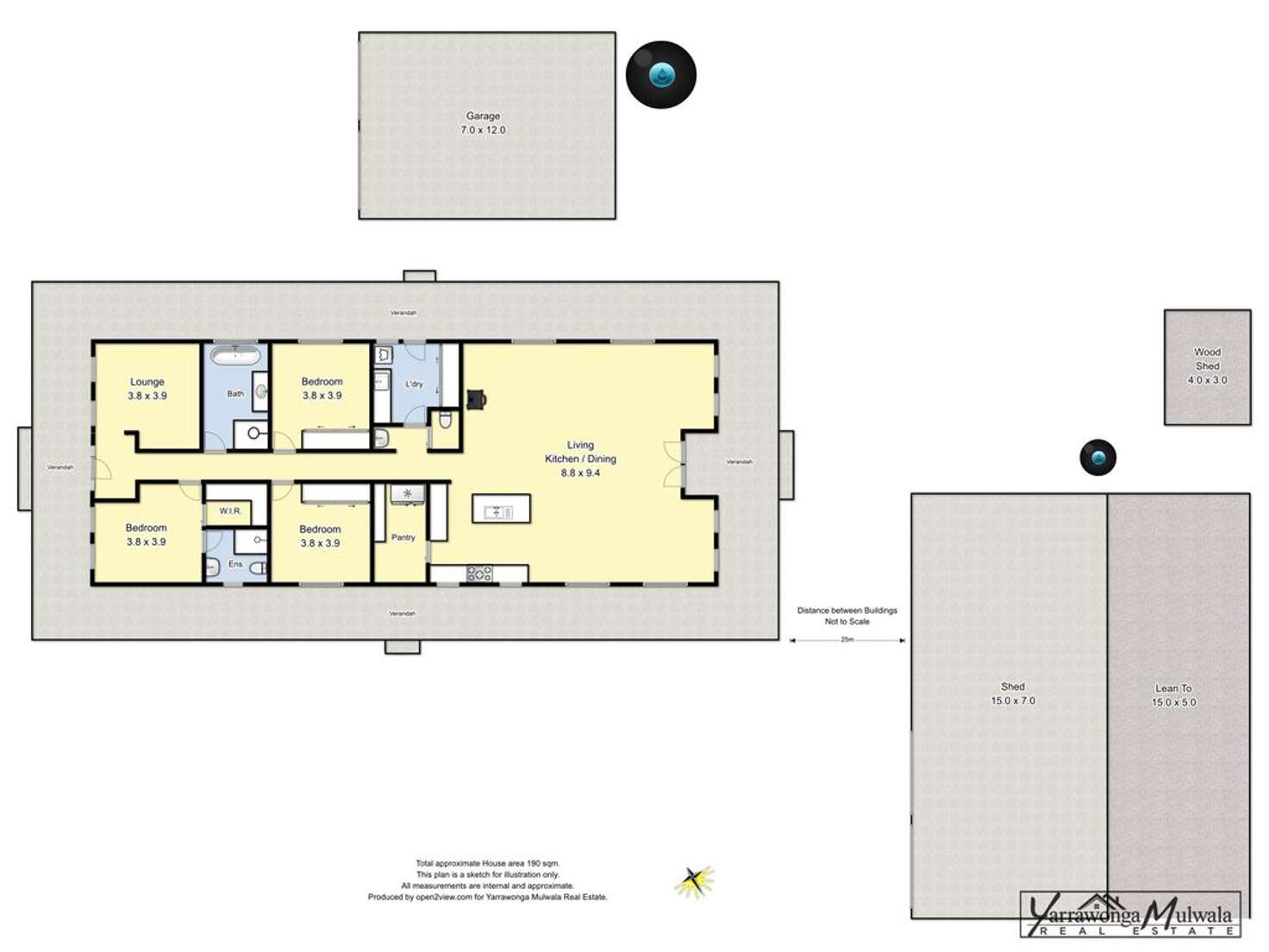 Floorplan of Homely house listing, 25-27 Wood Street, Bundalong VIC 3730