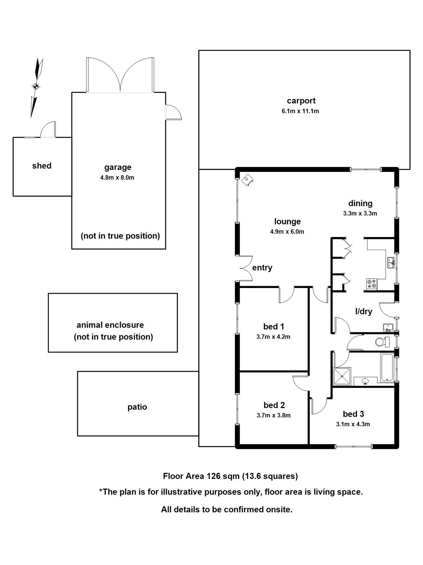 Floorplan of Homely house listing, 25 Boundary Road West, Emerald VIC 3782