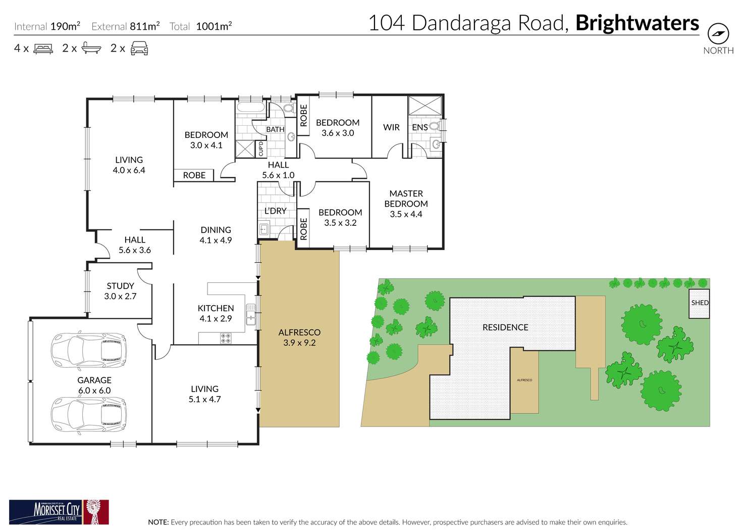 Floorplan of Homely house listing, 104 Dandaraga Road, Brightwaters NSW 2264