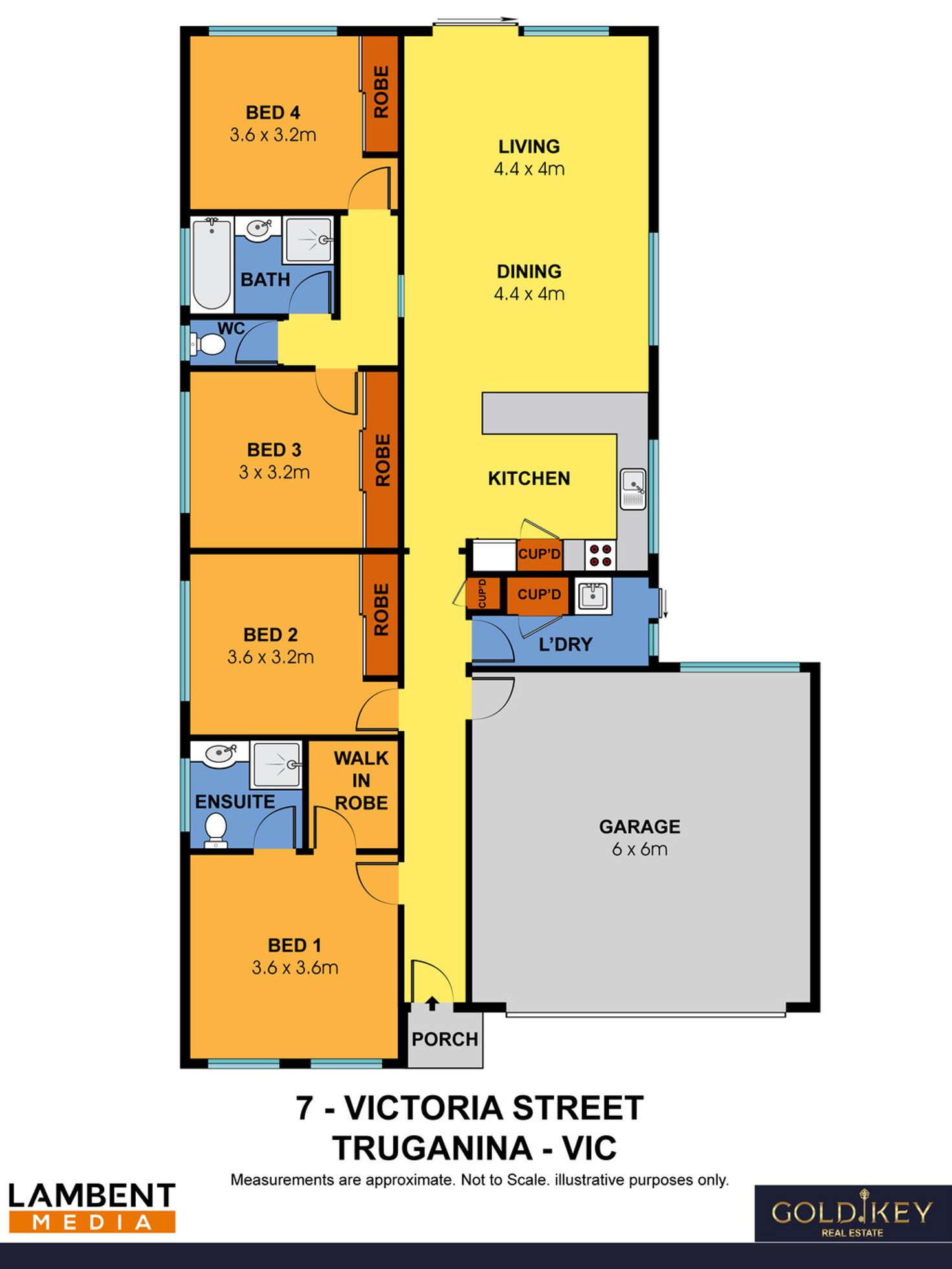 Floorplan of Homely house listing, 7 Victoria Street, Truganina VIC 3029