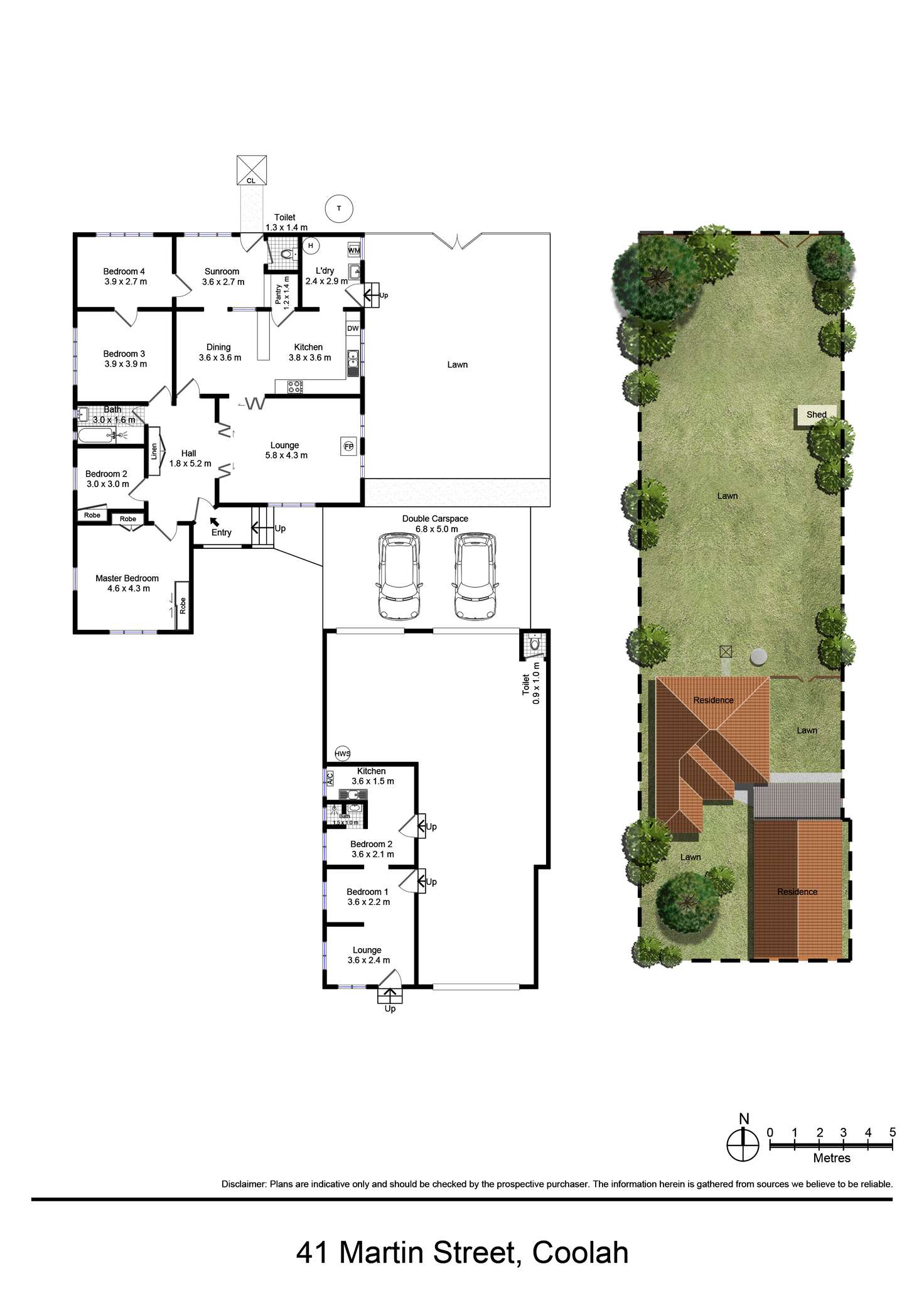 Floorplan of Homely house listing, 39-41 Martin Street, Coolah NSW 2843