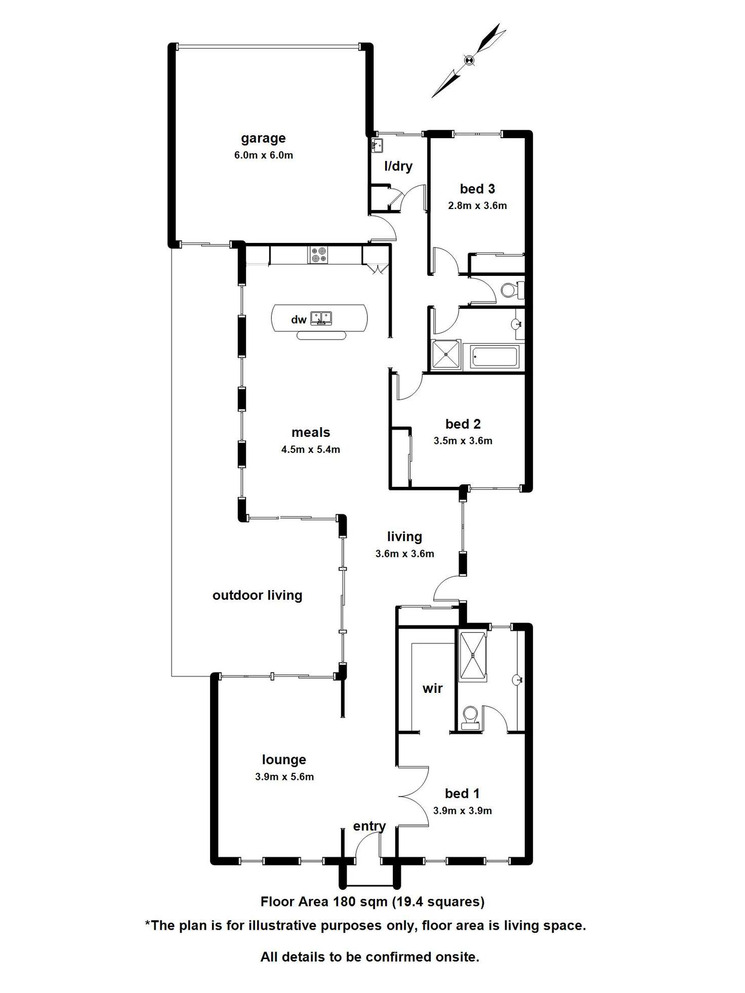 Floorplan of Homely house listing, 80 Fieldstone Boulevard, Beaconsfield VIC 3807