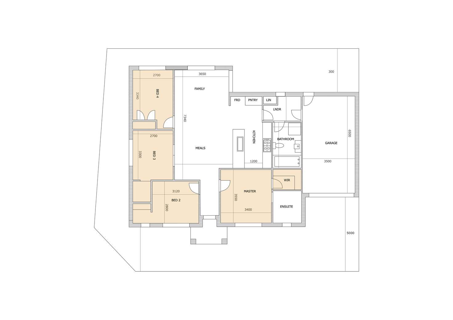 Floorplan of Homely house listing, 24 Janessa Drive, Clyde North VIC 3978
