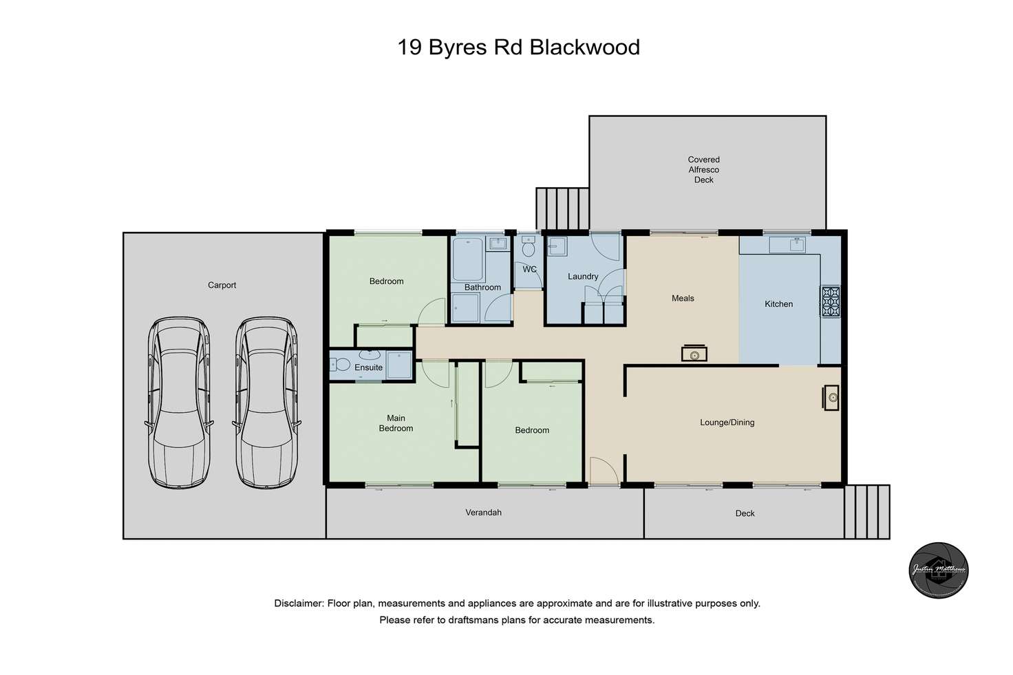 Floorplan of Homely house listing, 19 Byres Road, Blackwood VIC 3458