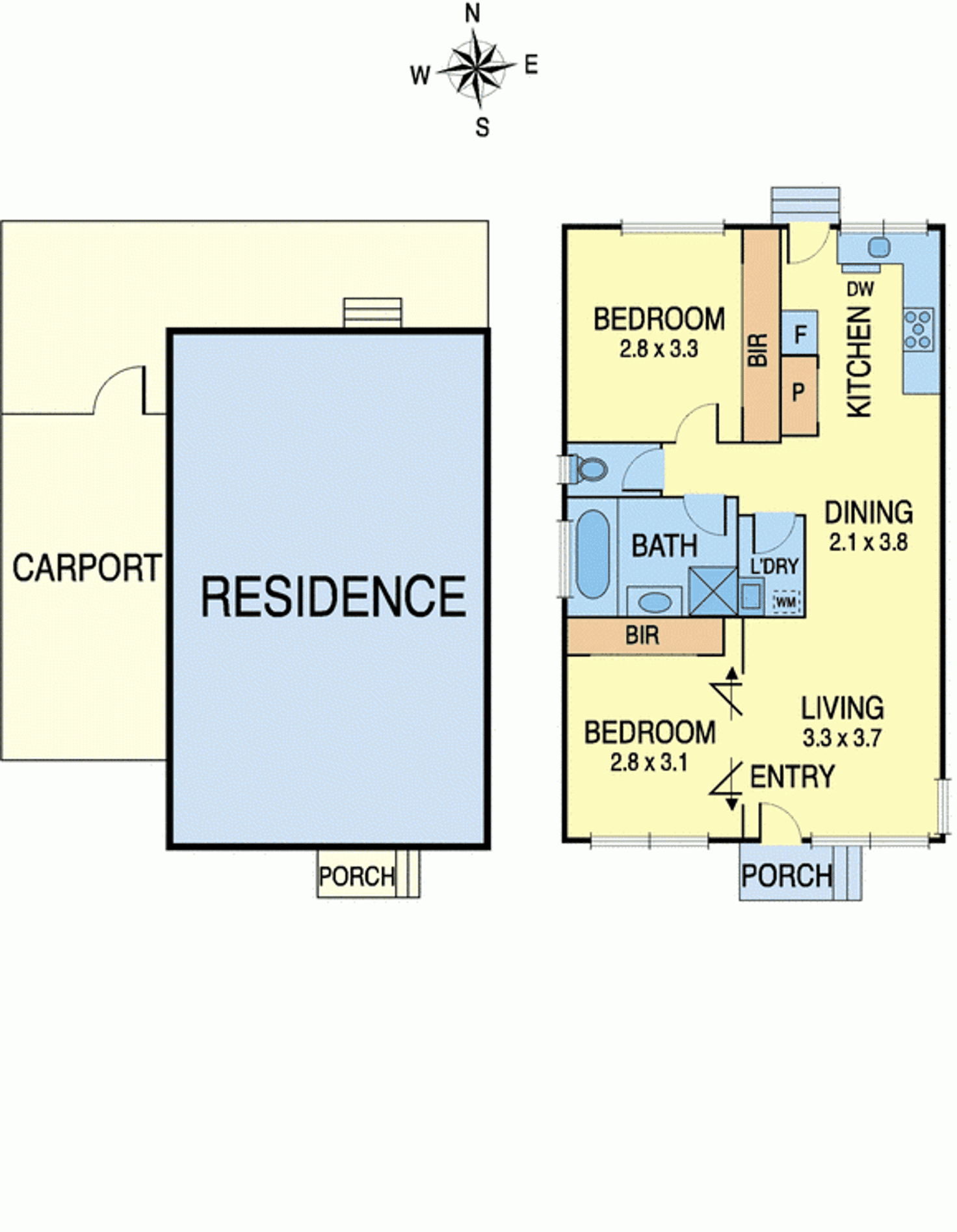 Floorplan of Homely unit listing, 7/180 Surrey Road, Blackburn VIC 3130